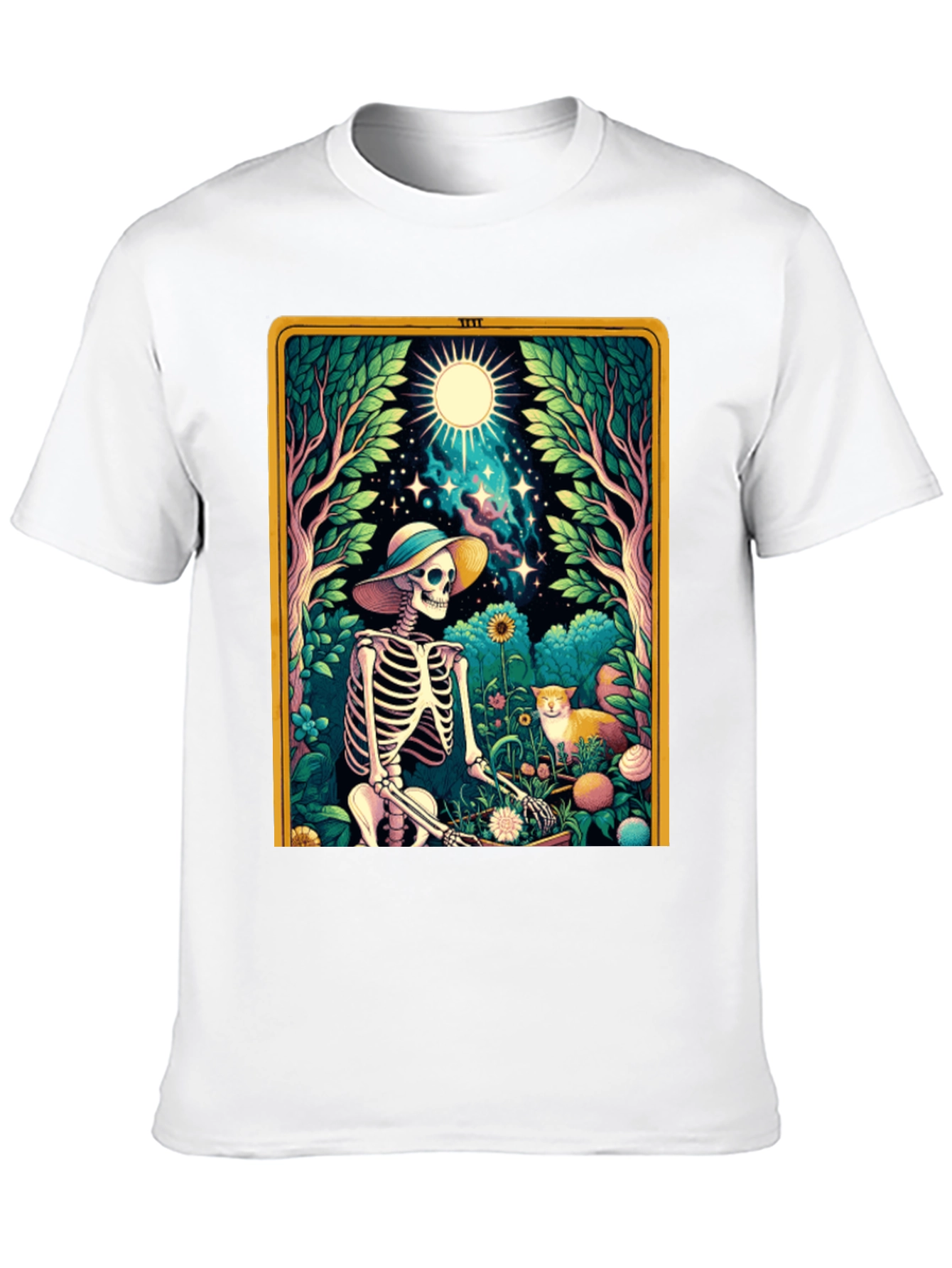 Skeleton Gardener Graphic Tee