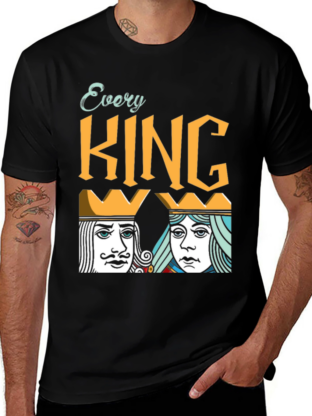 Every King Needs a Queen Graphic Tee