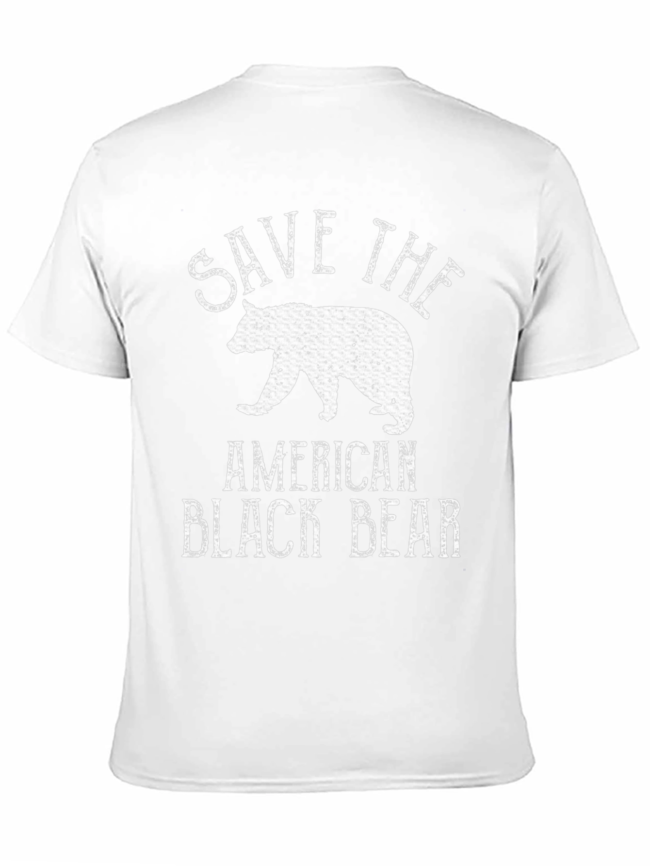 Save The American Black Bear Graphic Tee