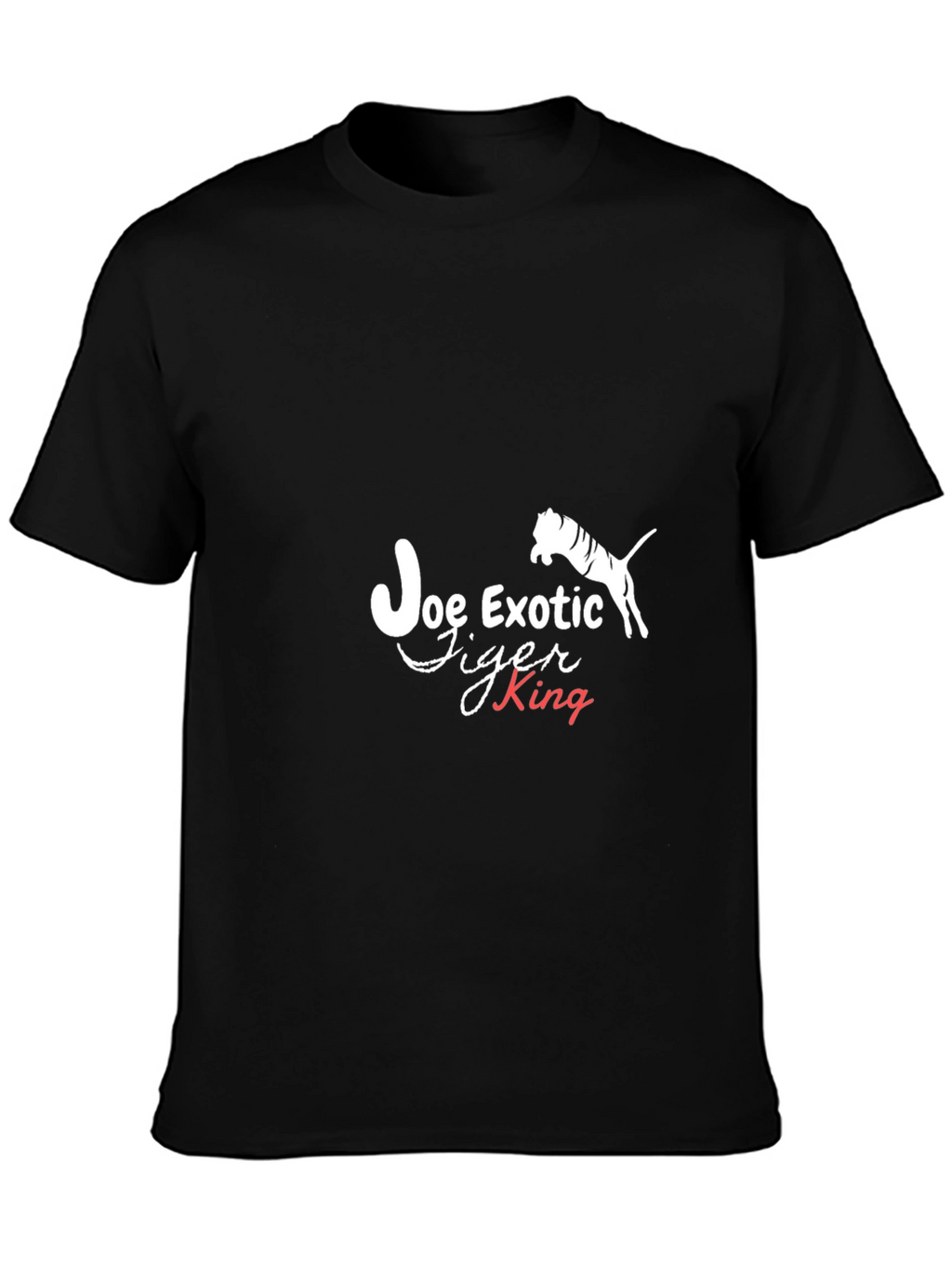Joe Exotic Tiger King Graphic T-Shirt - Black