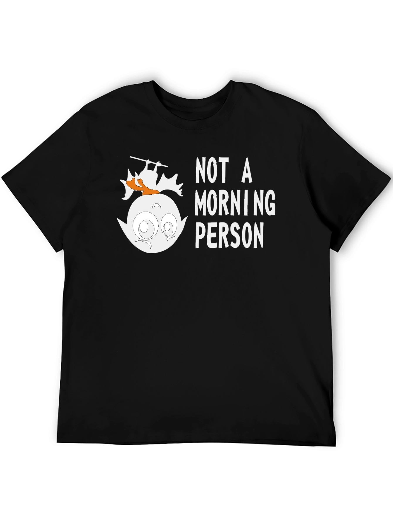 Not A Morning Person T-Shirt - Funny Vampire Design