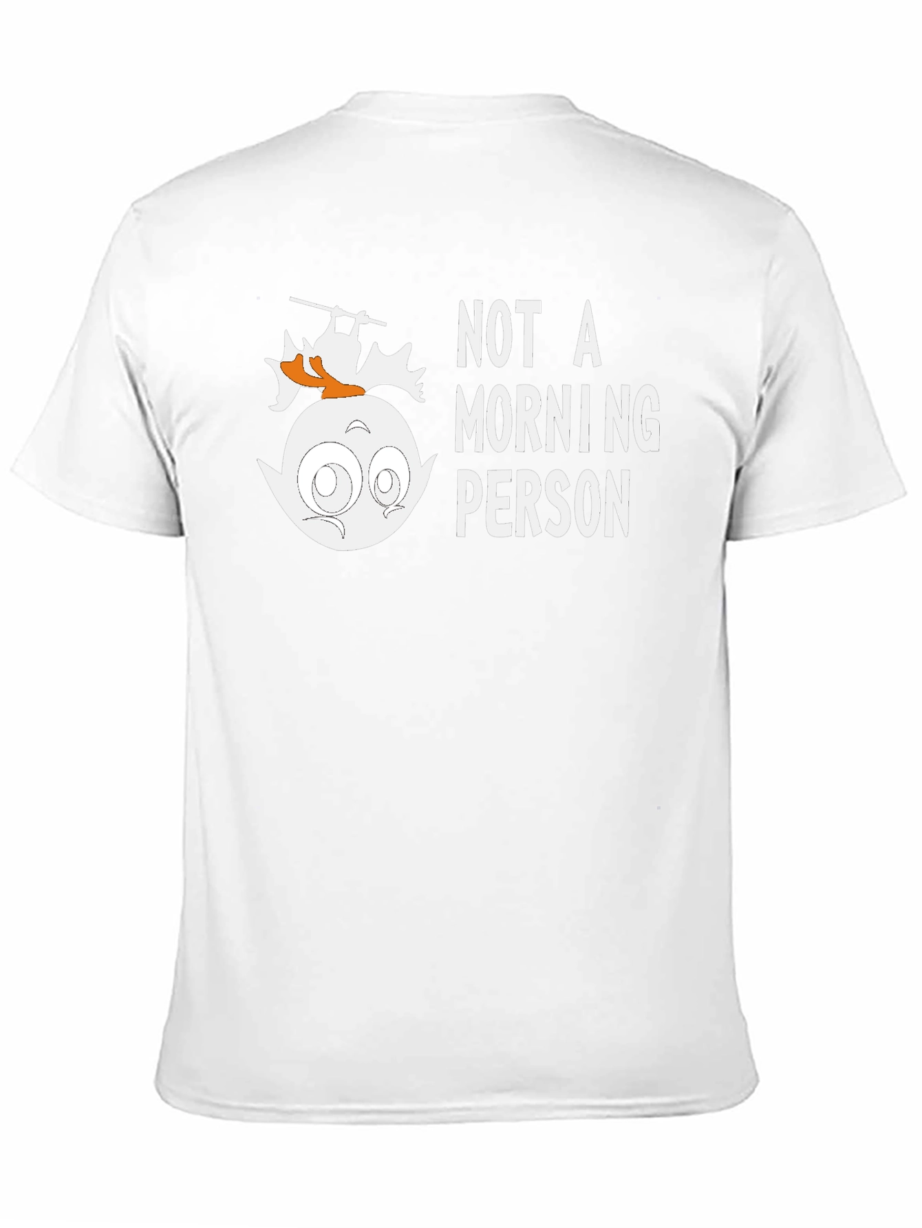 Not A Morning Person T-Shirt - Funny Vampire Design