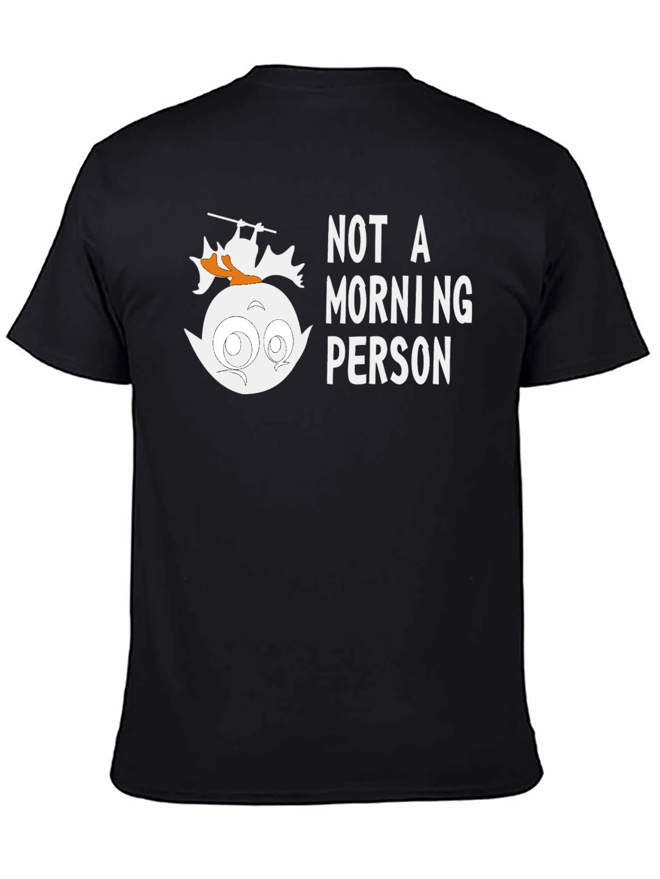 Not A Morning Person T-Shirt - Funny Vampire Design