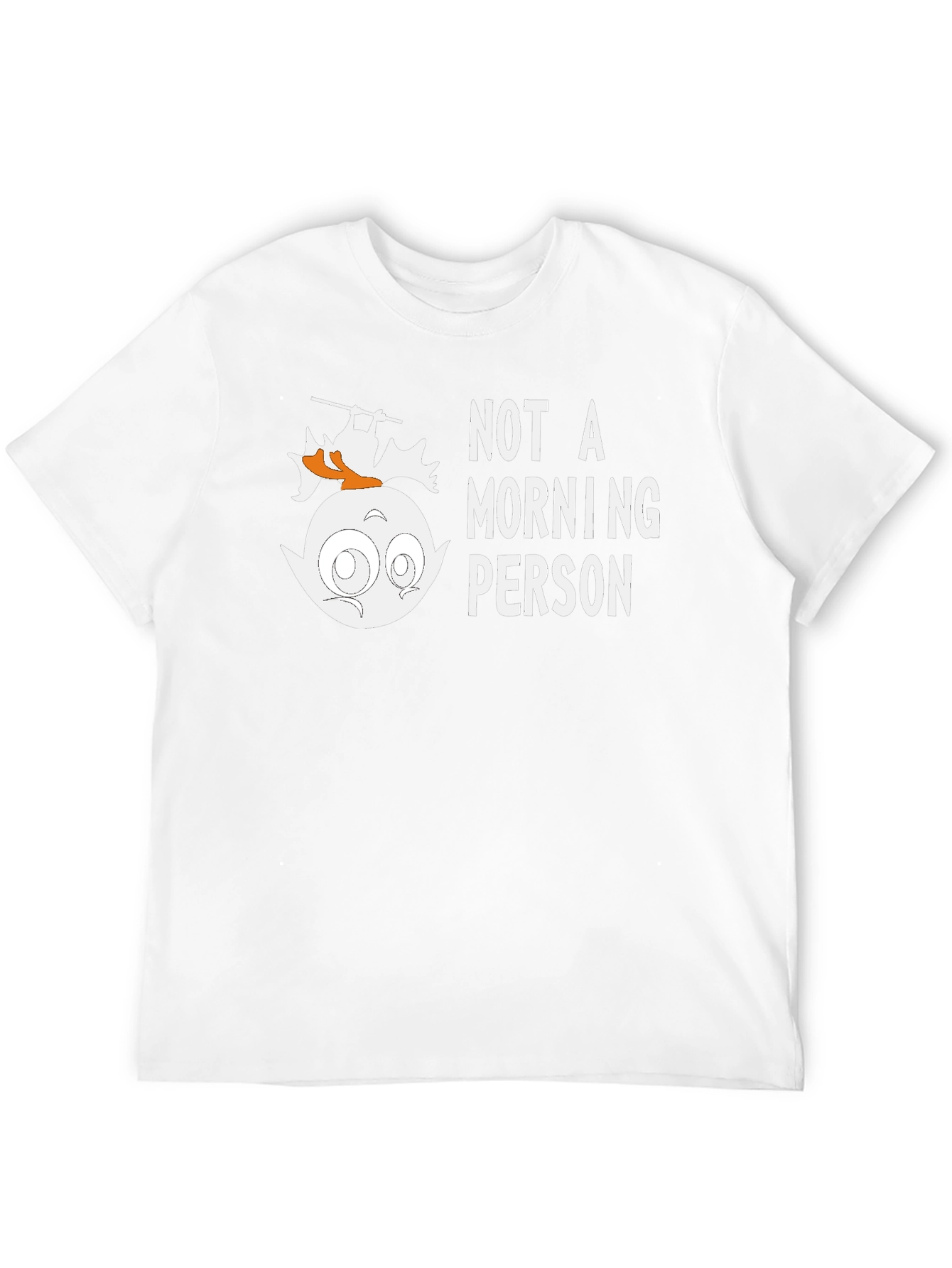 Not A Morning Person T-Shirt - Funny Vampire Design