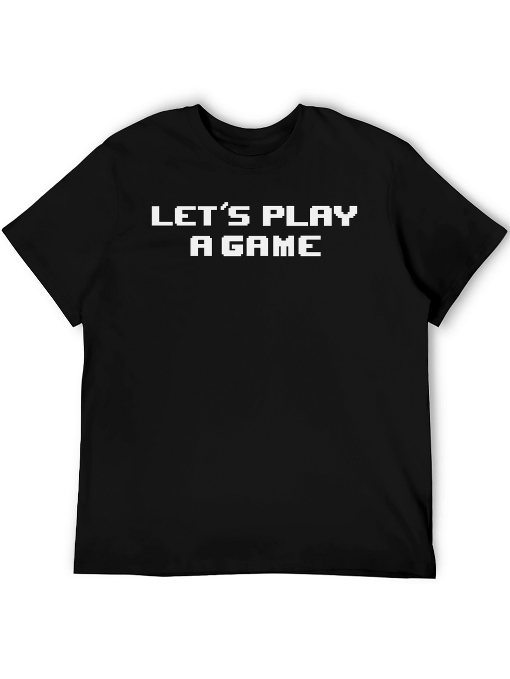 Lets Play a Game Pixel Graphic T-Shirt