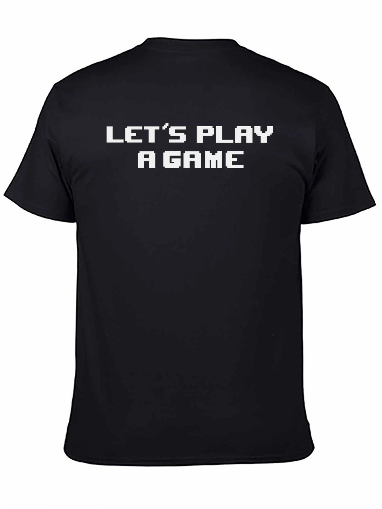 Lets Play a Game Pixel Graphic T-Shirt