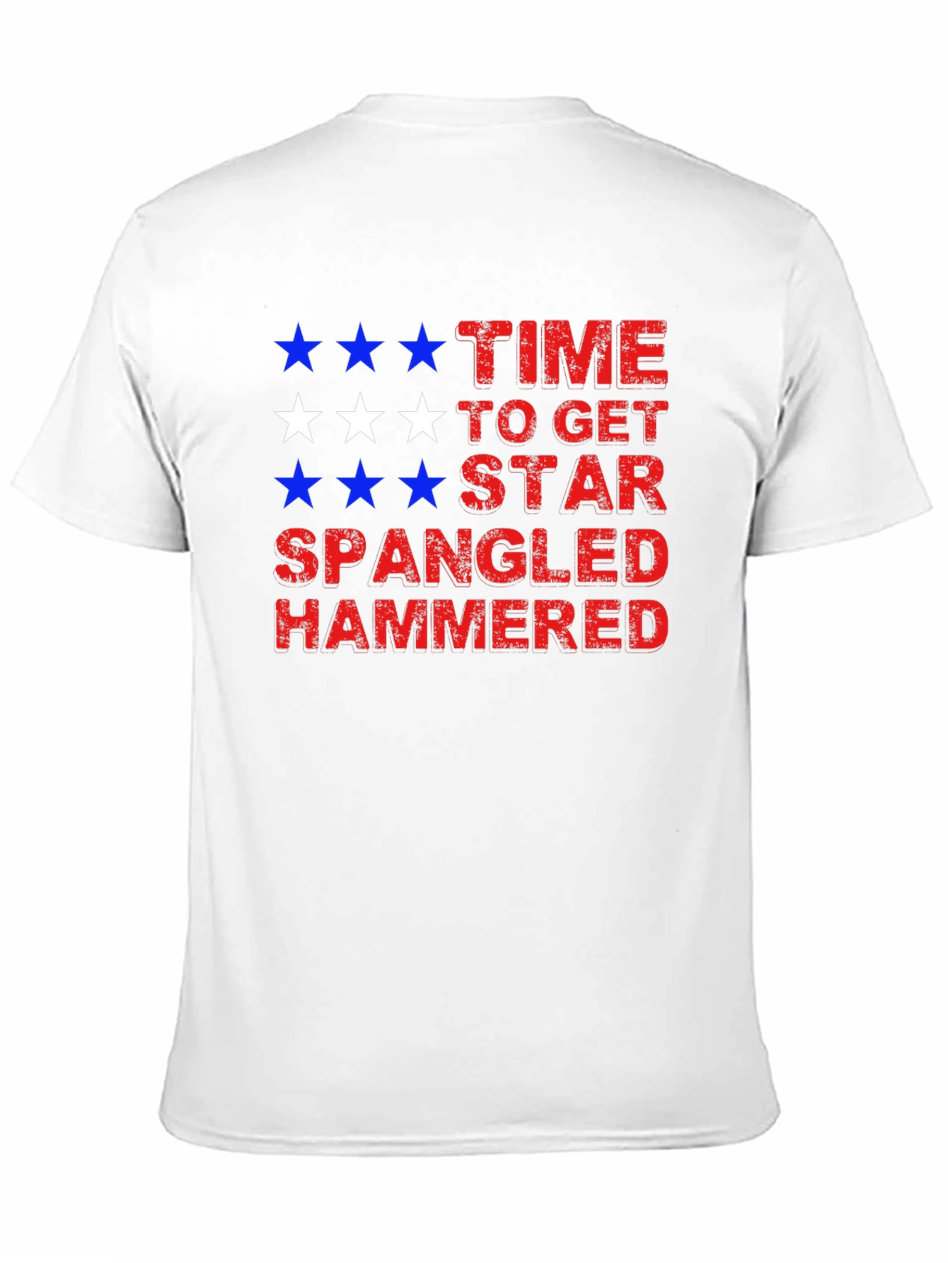 Star Spangled Hammered Tee
