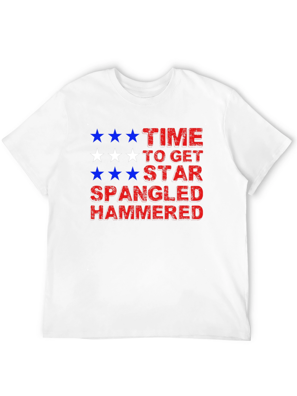 Star Spangled Hammered Tee