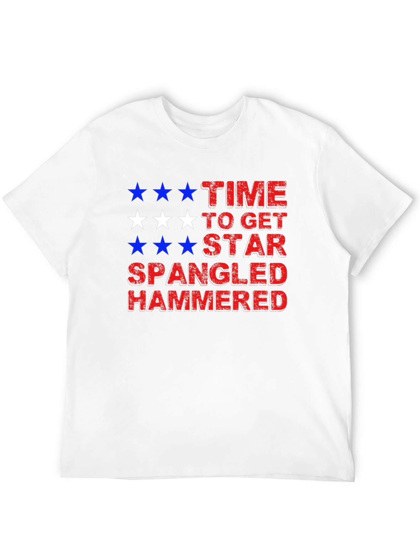 Star Spangled Hammered Tee