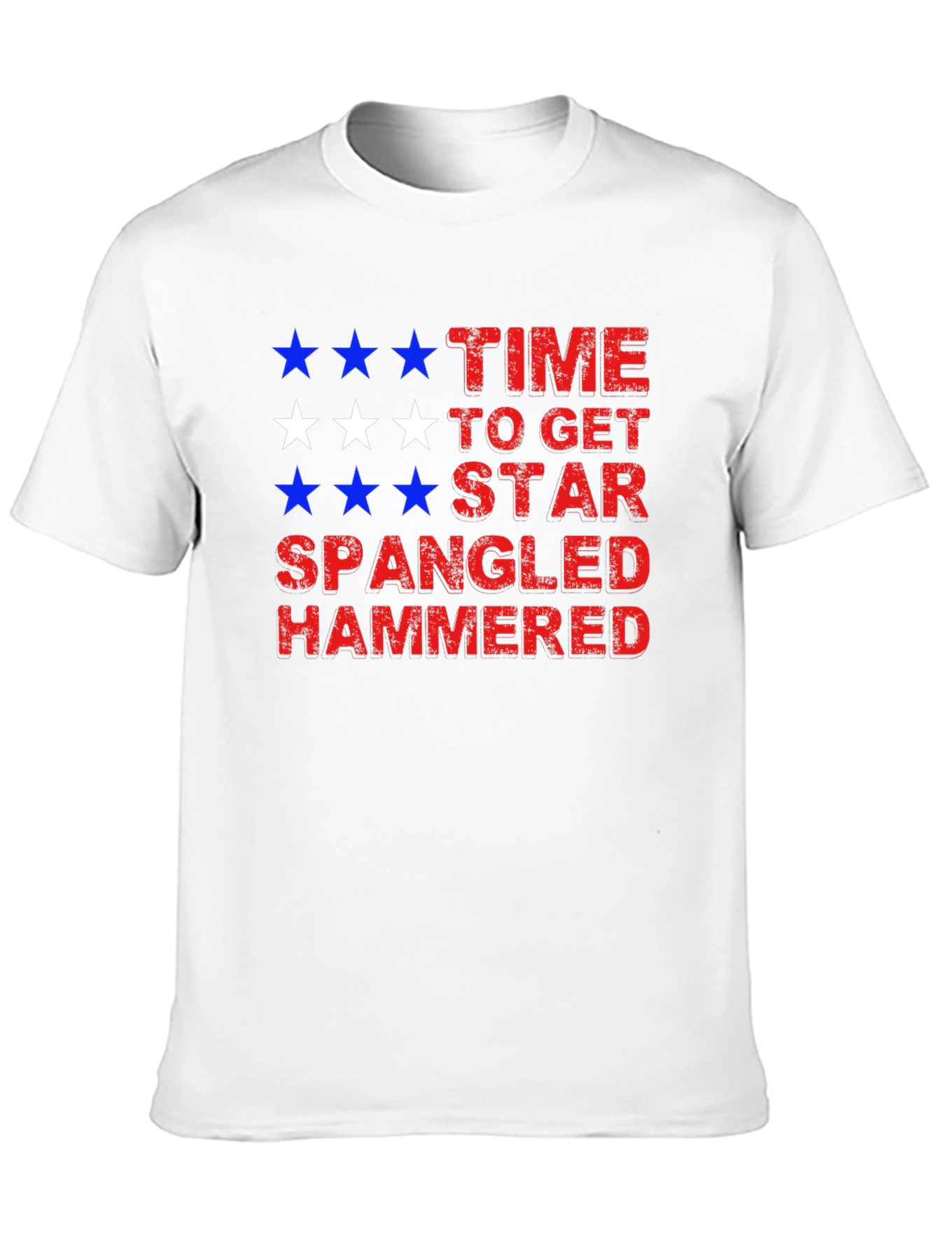 Star Spangled Hammered Tee