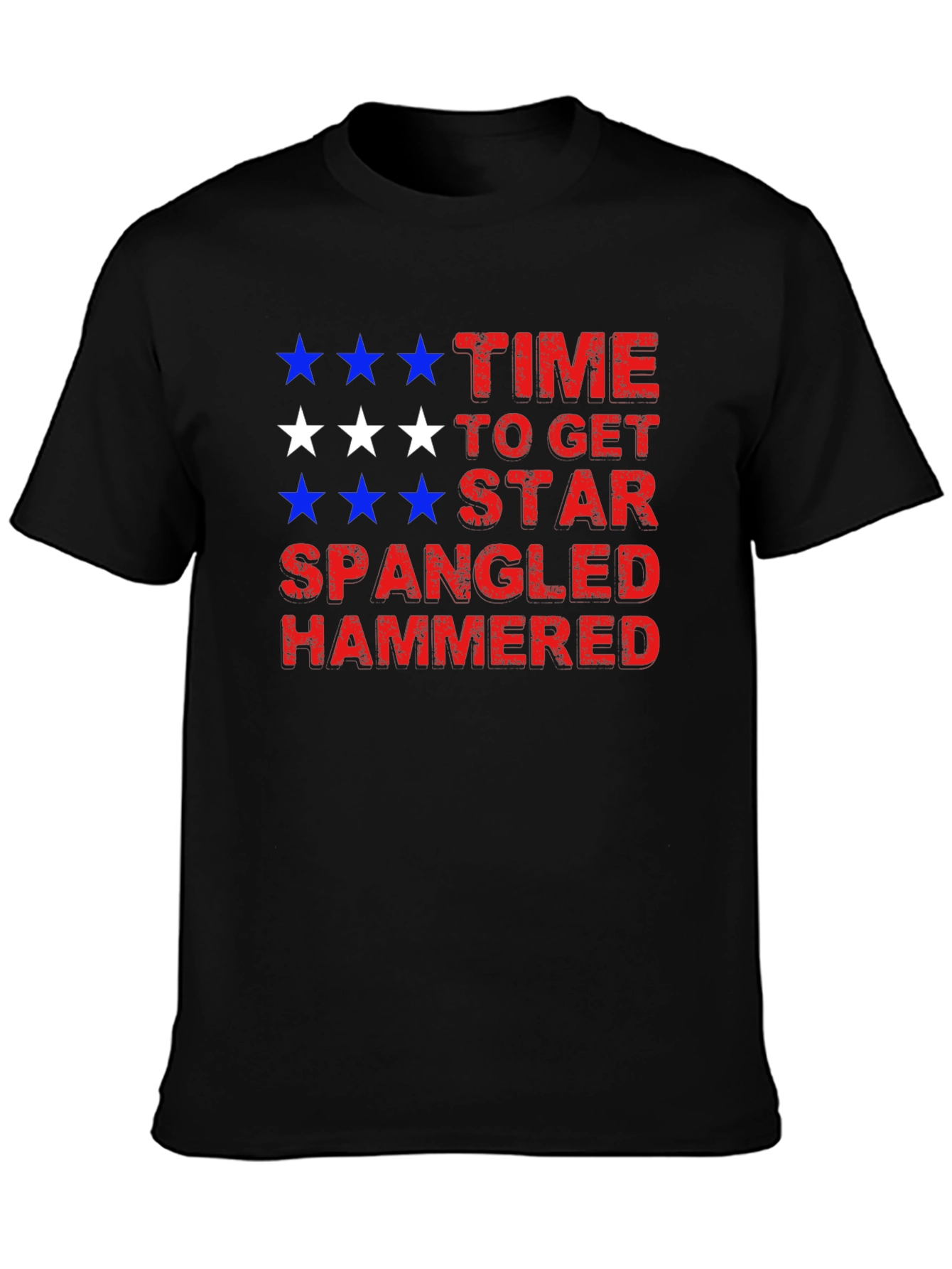 Star Spangled Hammered Tee