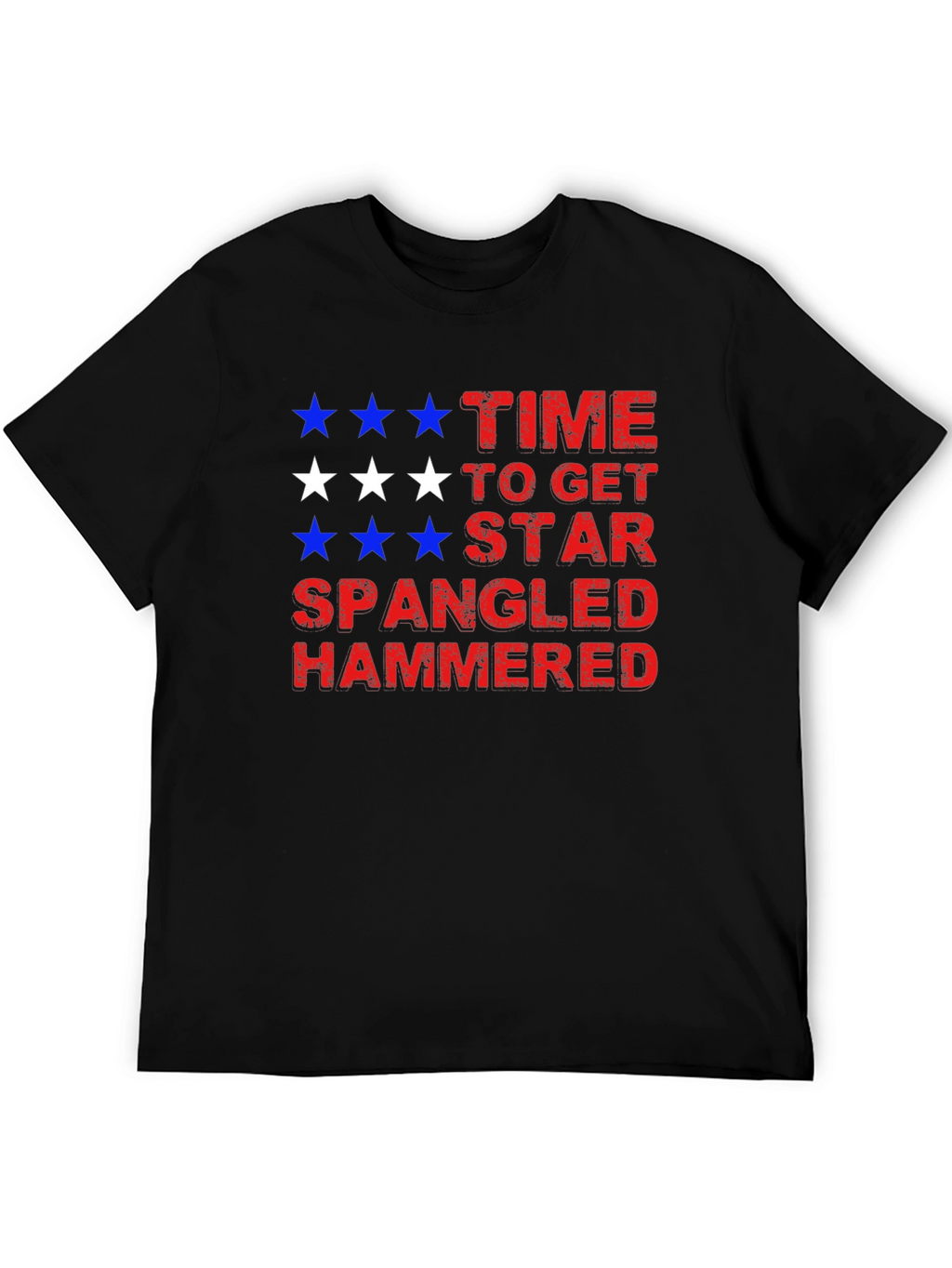Star Spangled Hammered Tee
