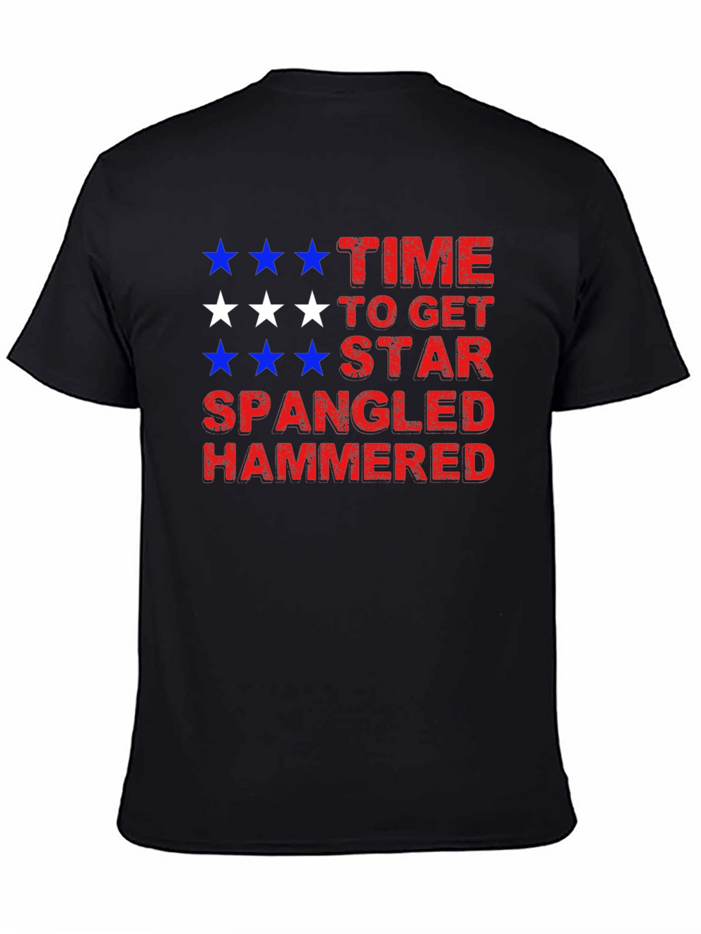 Star Spangled Hammered Tee