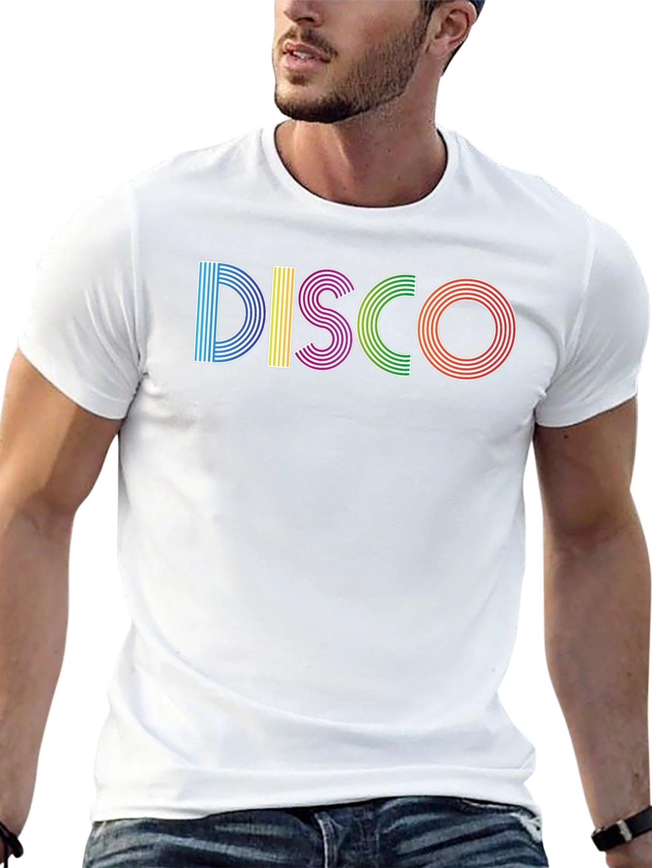 Retro Disco T-Shirt - Funky Graphic Tee