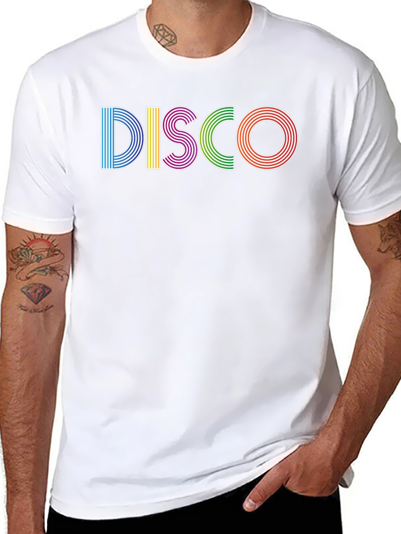 Retro Disco T-Shirt - Funky Graphic Tee