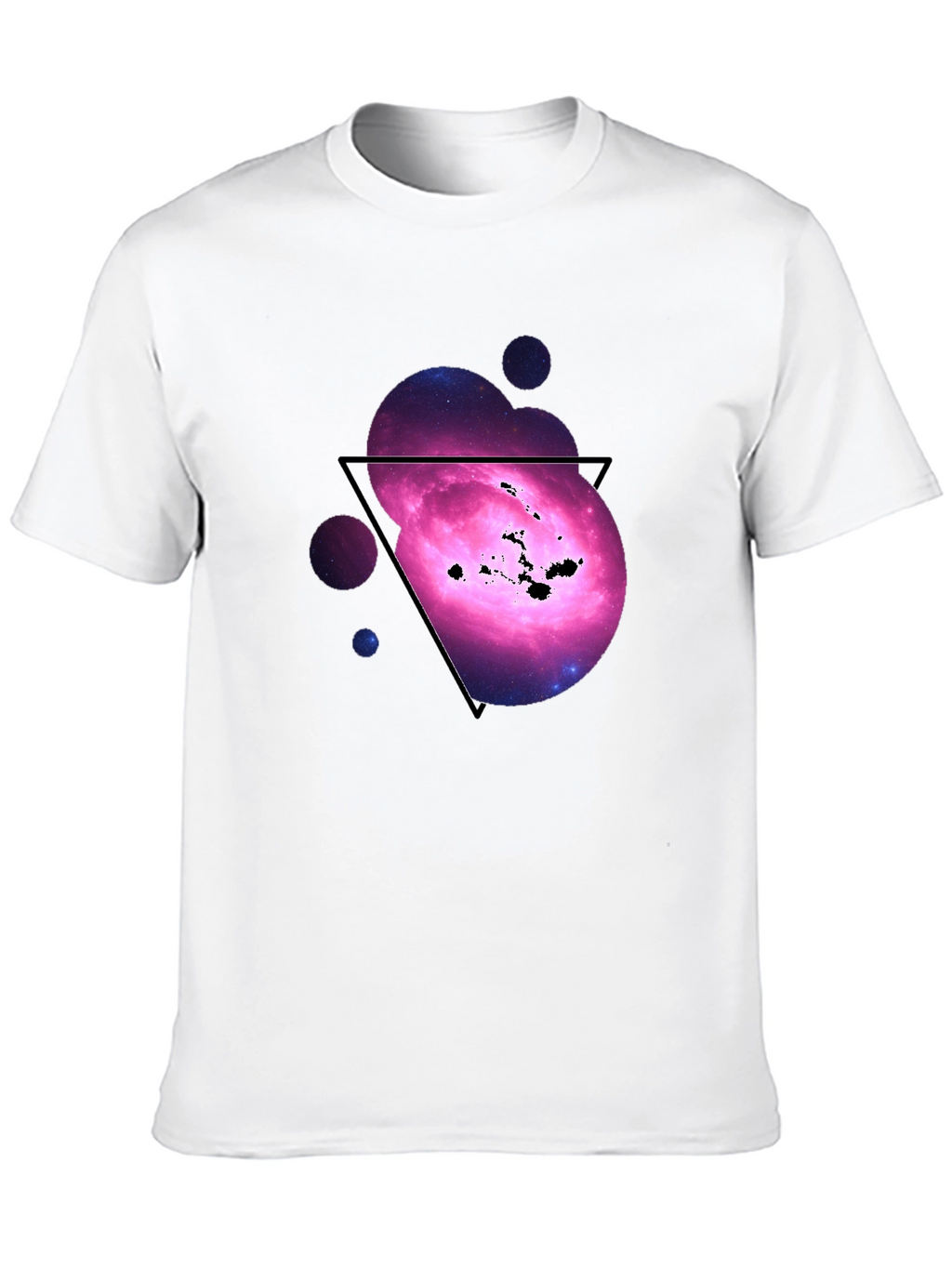 Galaxy Hawaii Islands Graphic T-Shirt