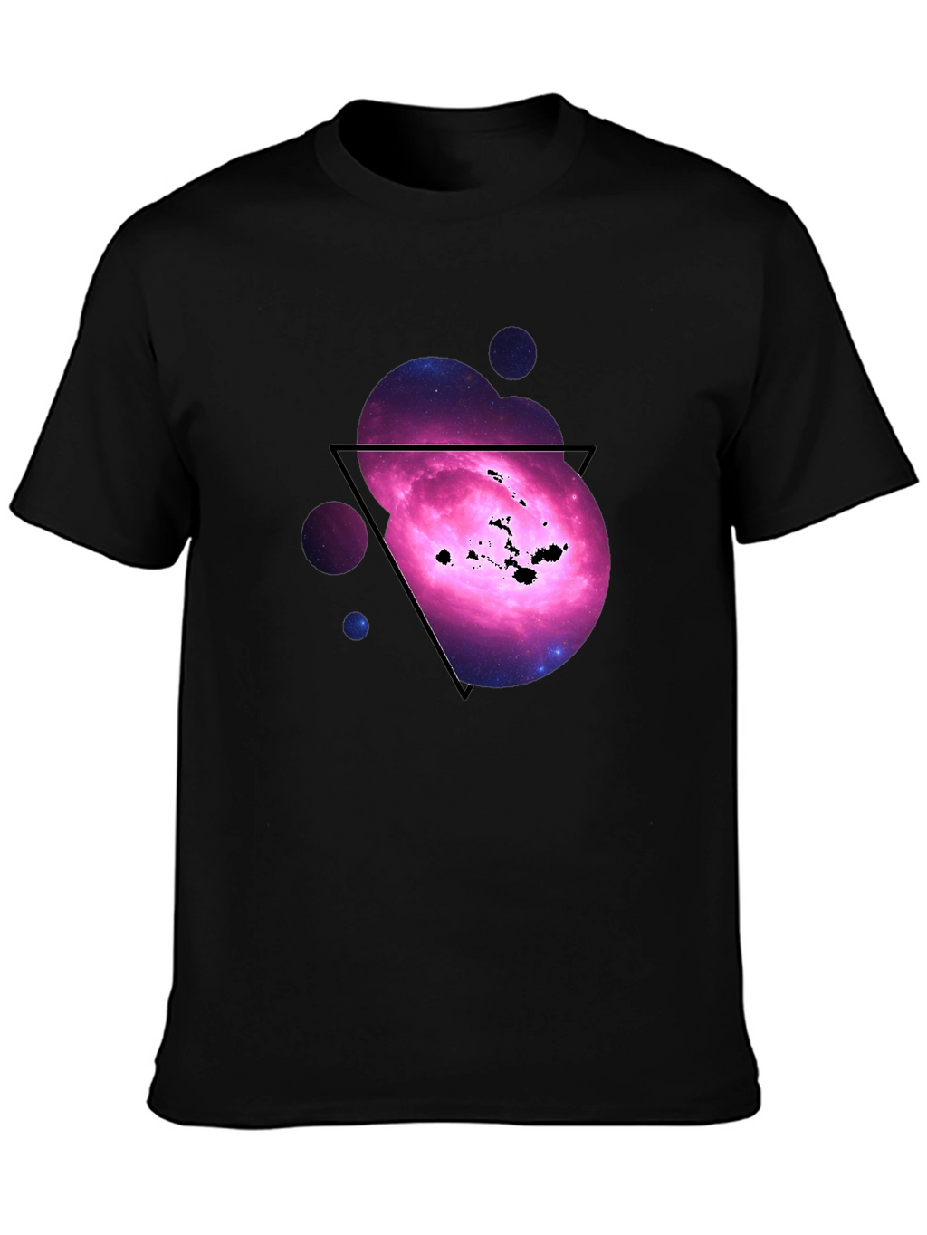 Galaxy Hawaii Islands Graphic T-Shirt