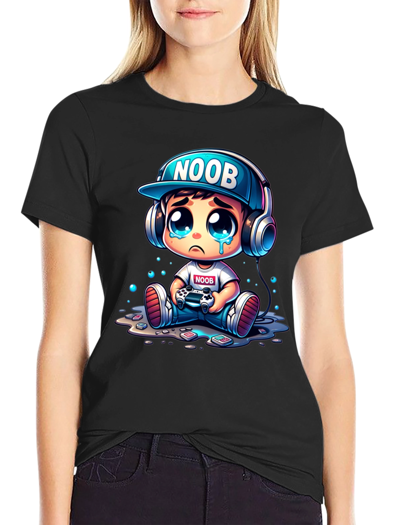 Gaming Noob Graphic T-Shirt