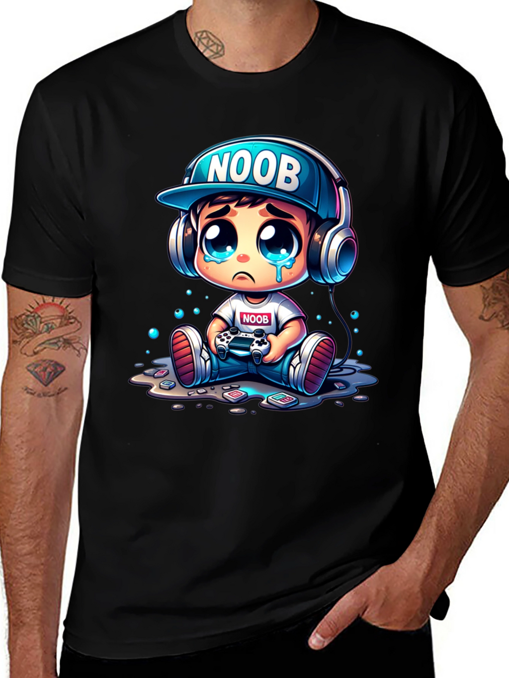 Gaming Noob Graphic T-Shirt