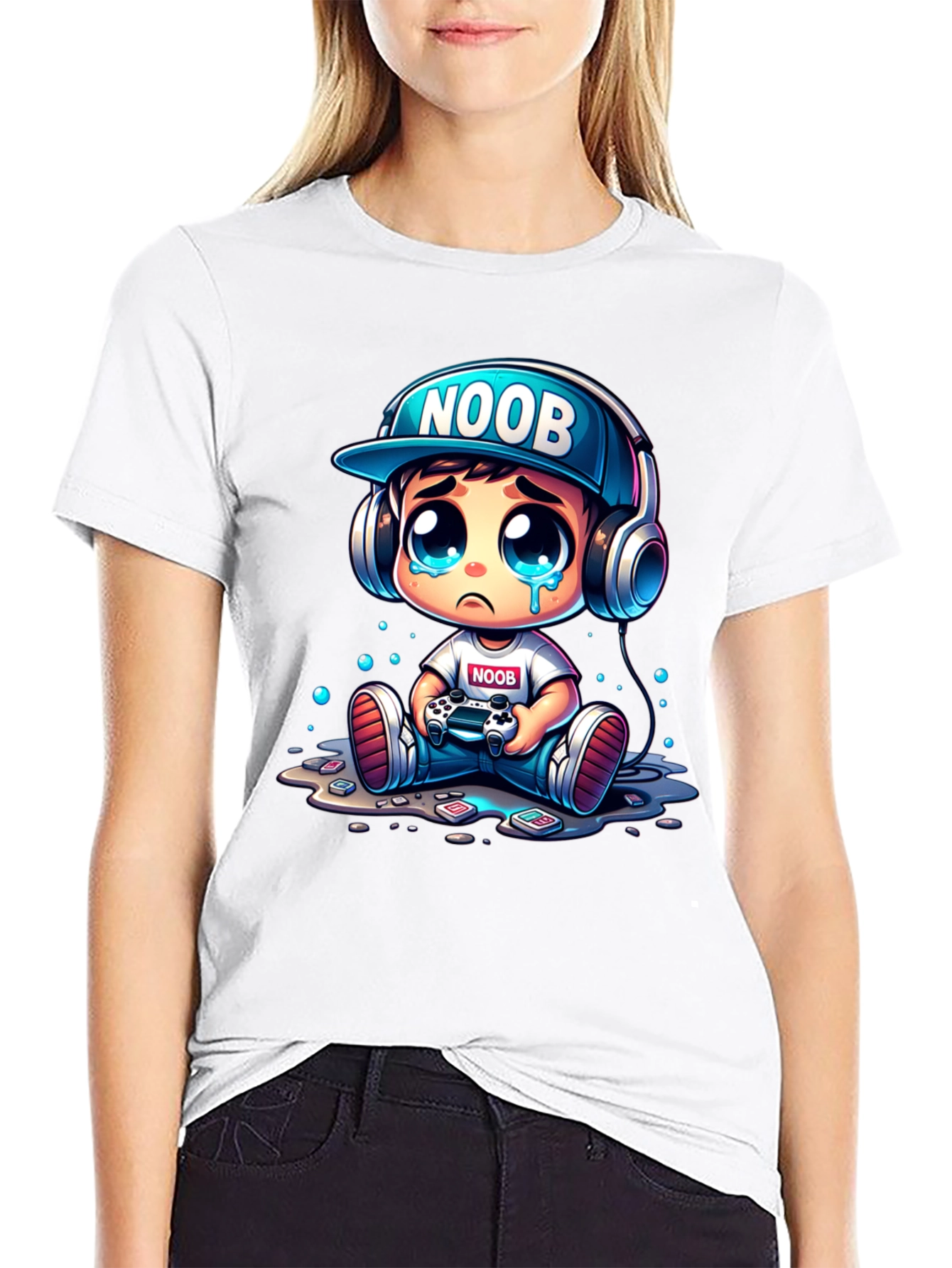 Gaming Noob Graphic T-Shirt