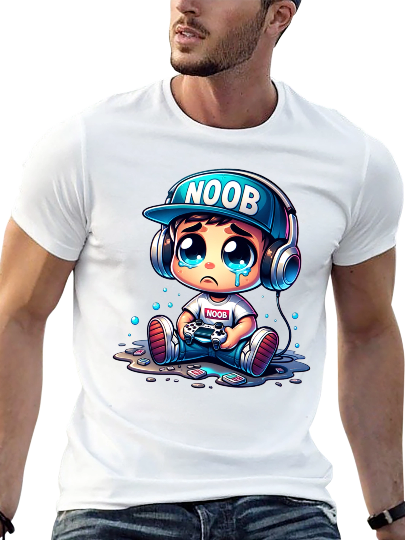 Gaming Noob Graphic T-Shirt