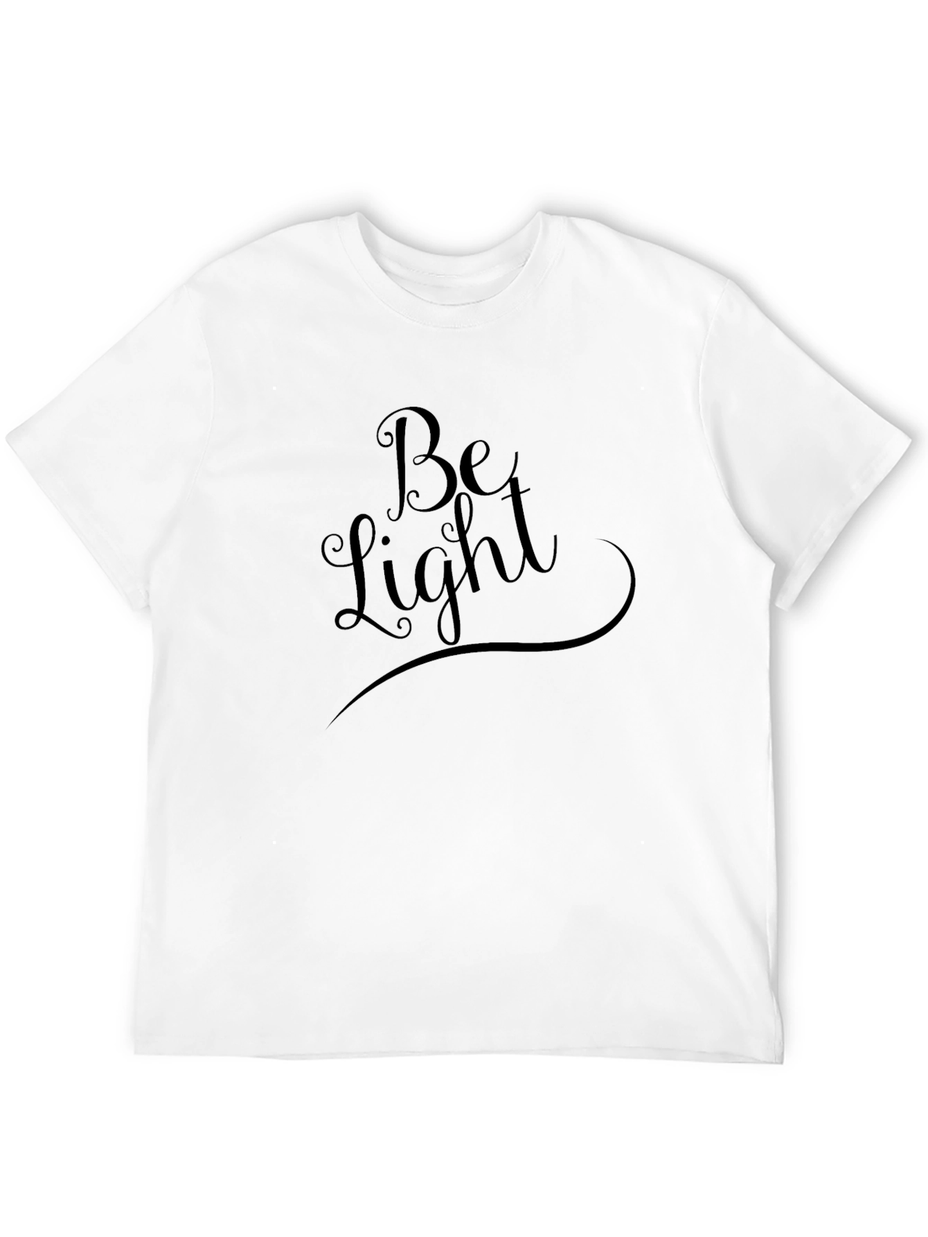 Be Light Graphic T-Shirt - Stylish Casual Wear