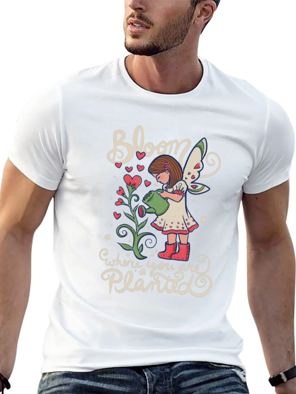 Bloom Where You are Planted Graphic Tee