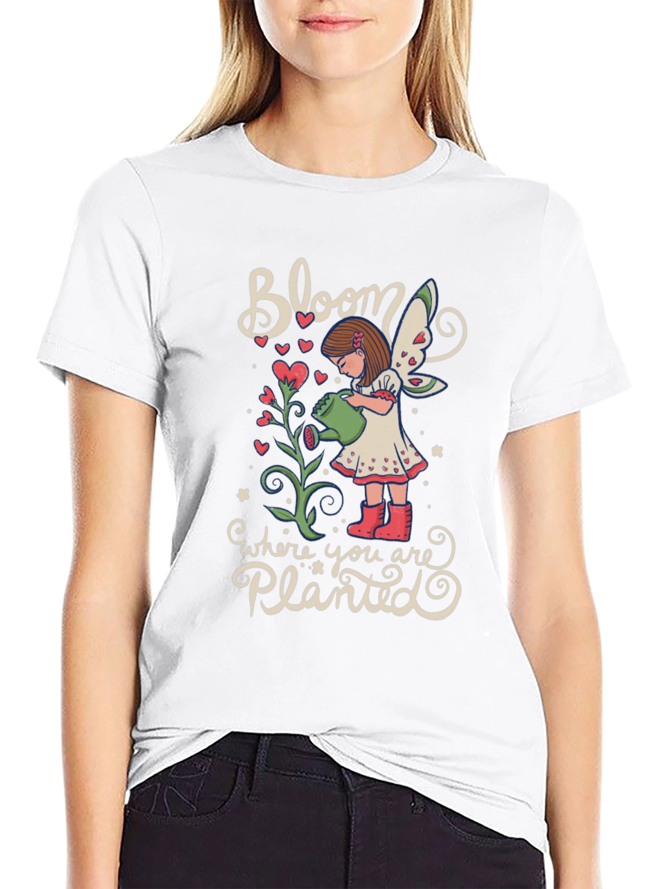 Bloom Where You are Planted Graphic Tee