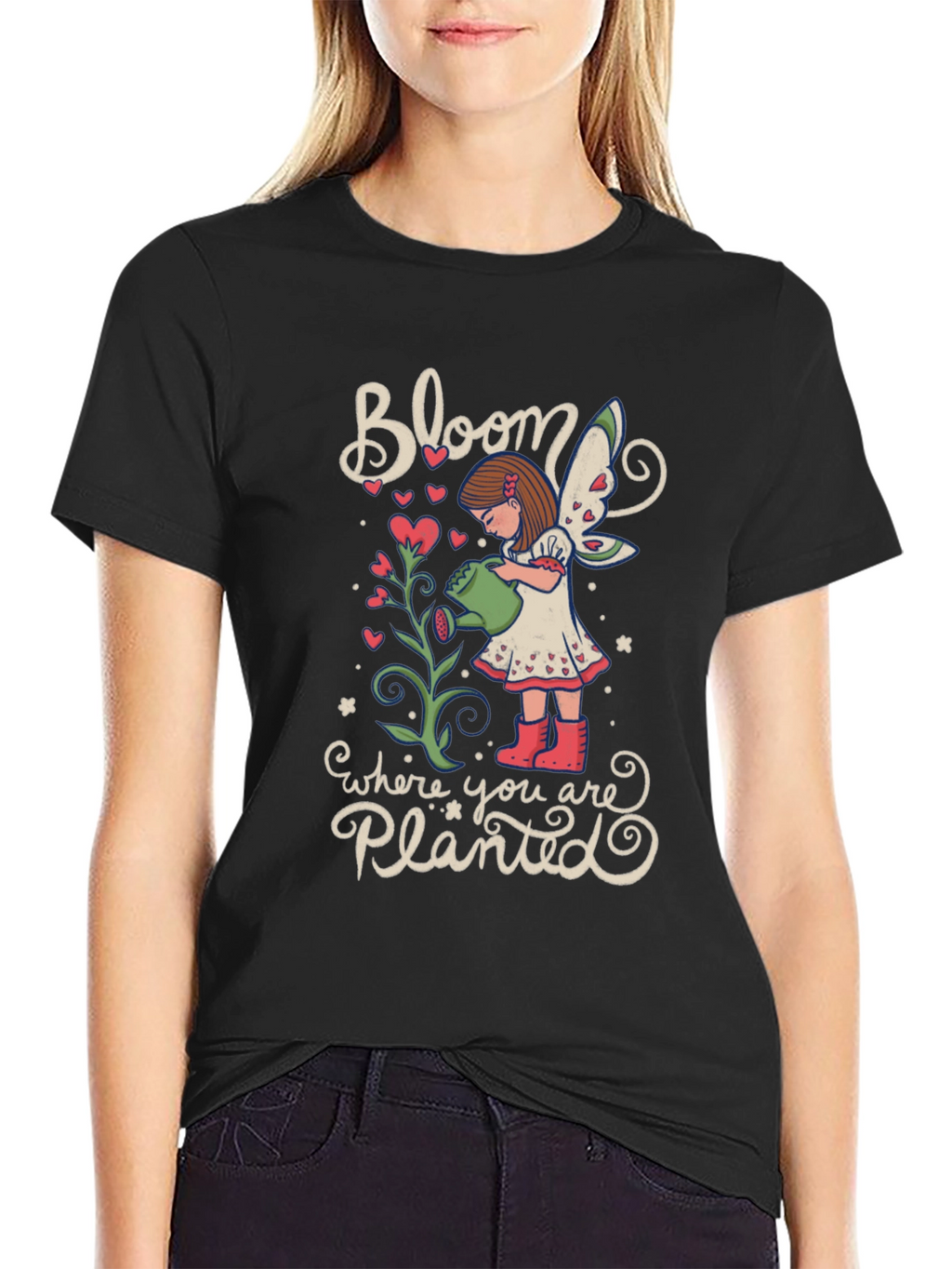 Bloom Where You are Planted Graphic Tee