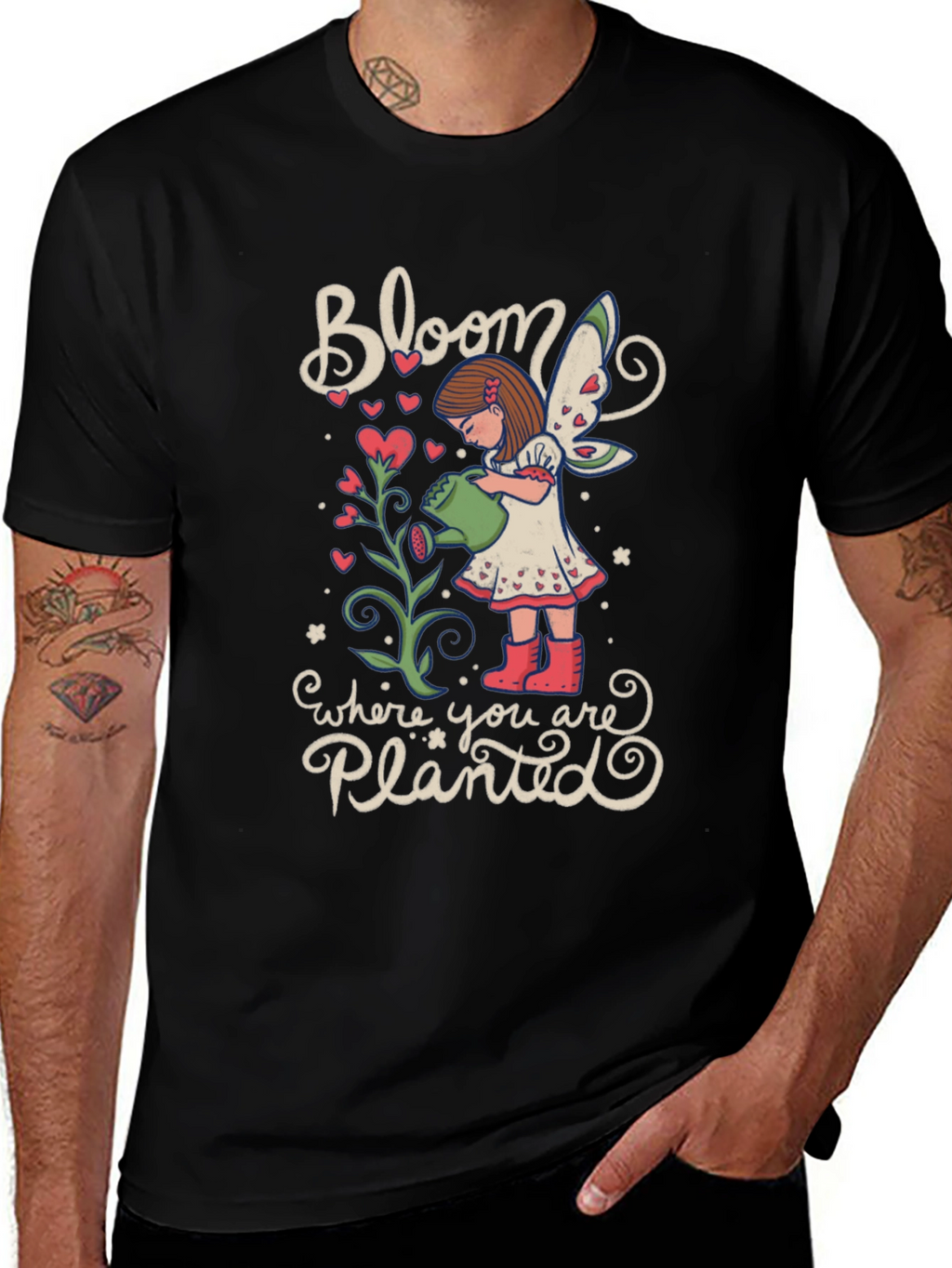 Bloom Where You are Planted Graphic Tee