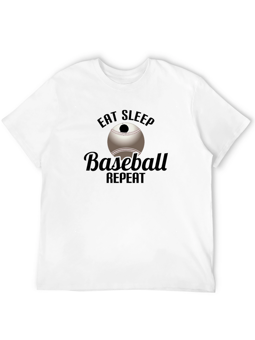 Eat Sleep Baseball Repeat T-Shirt