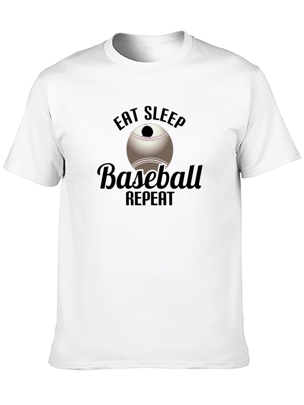 Eat Sleep Baseball Repeat T-Shirt