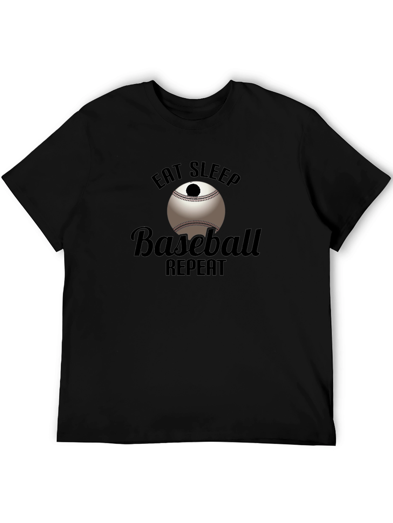 Eat Sleep Baseball Repeat T-Shirt