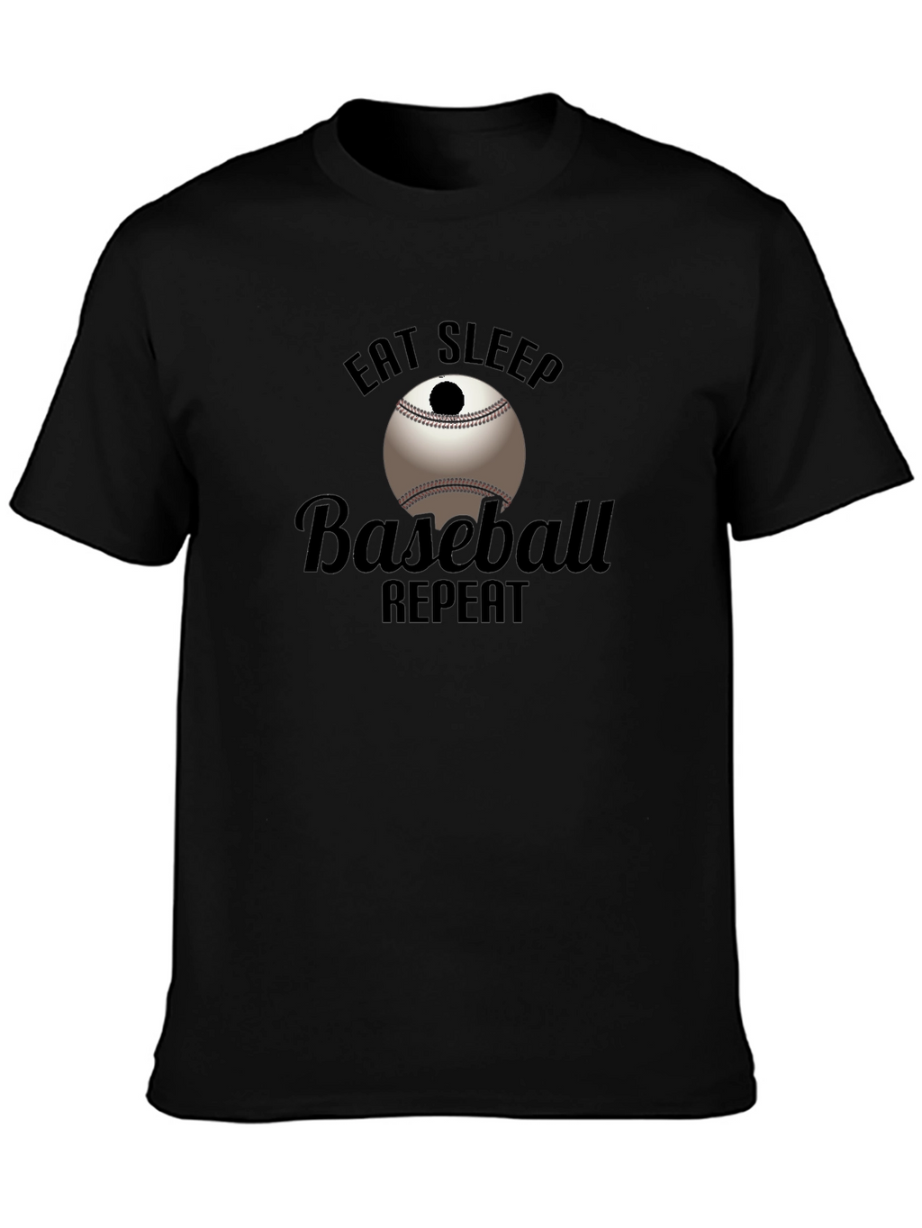 Eat Sleep Baseball Repeat T-Shirt