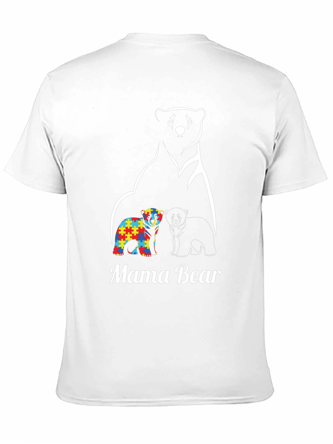 Mama Bear Autism Awareness T-Shirt