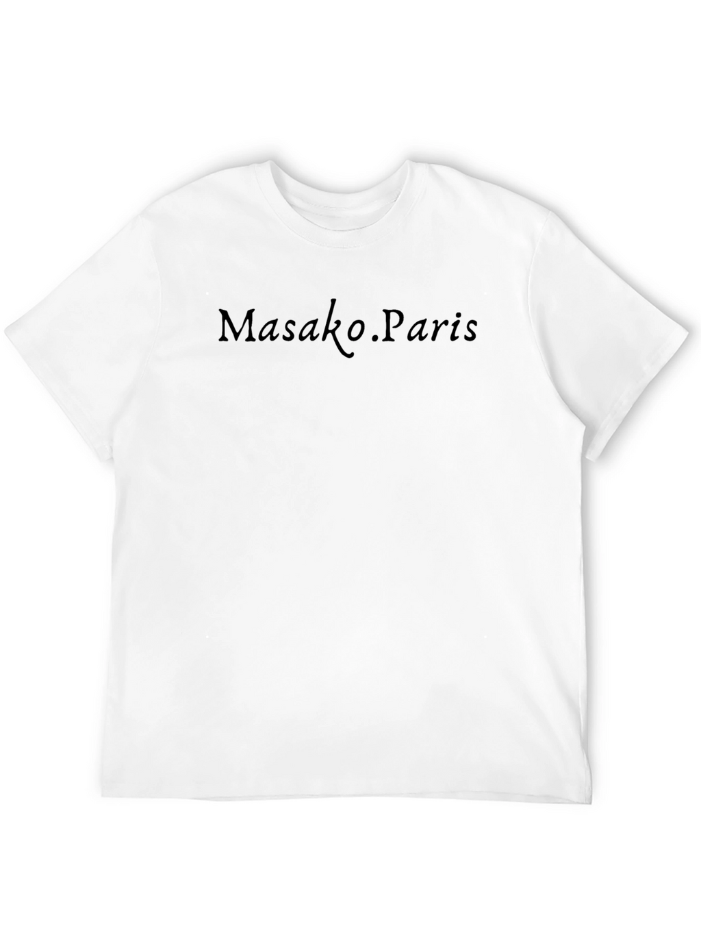 Masako Paris Black Graphic T-Shirt