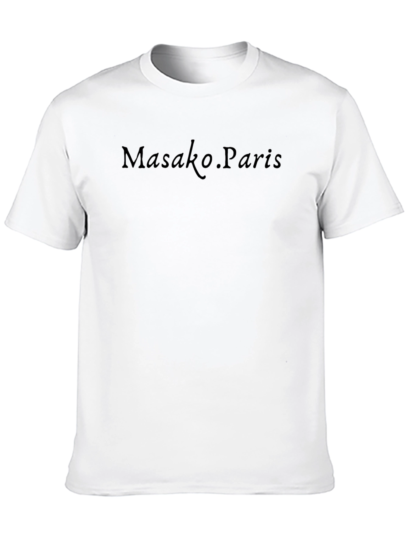Masako Paris Black Graphic T-Shirt