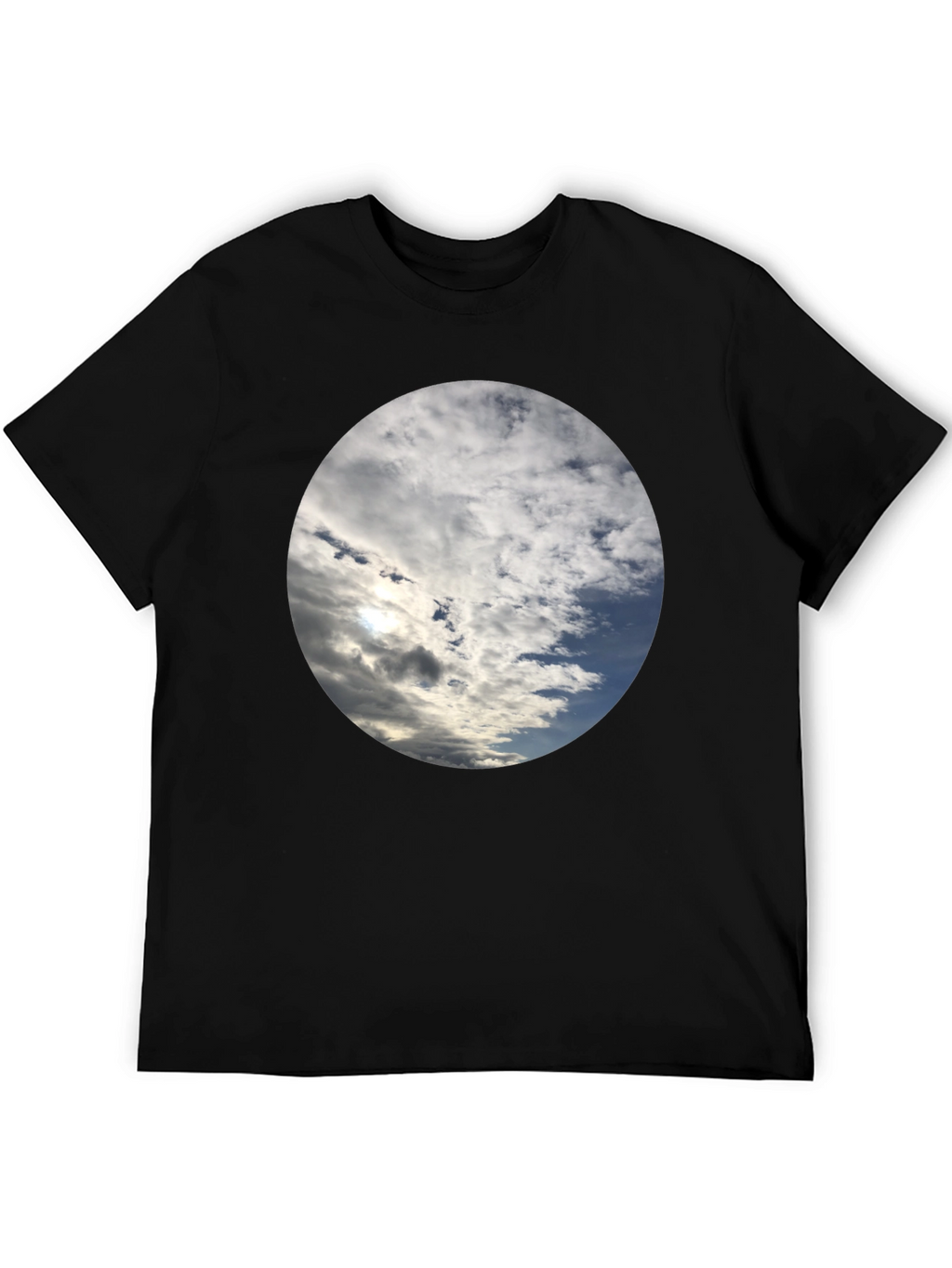 Sky Cloudscape T-Shirt - Stylish Weather Design