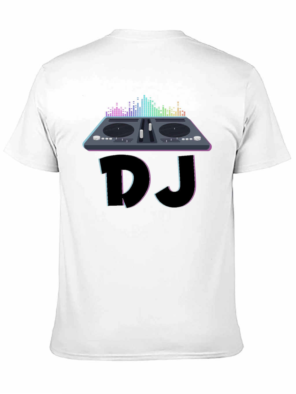DJ Turntable Graphic Tee - Music Lover T-Shirt
