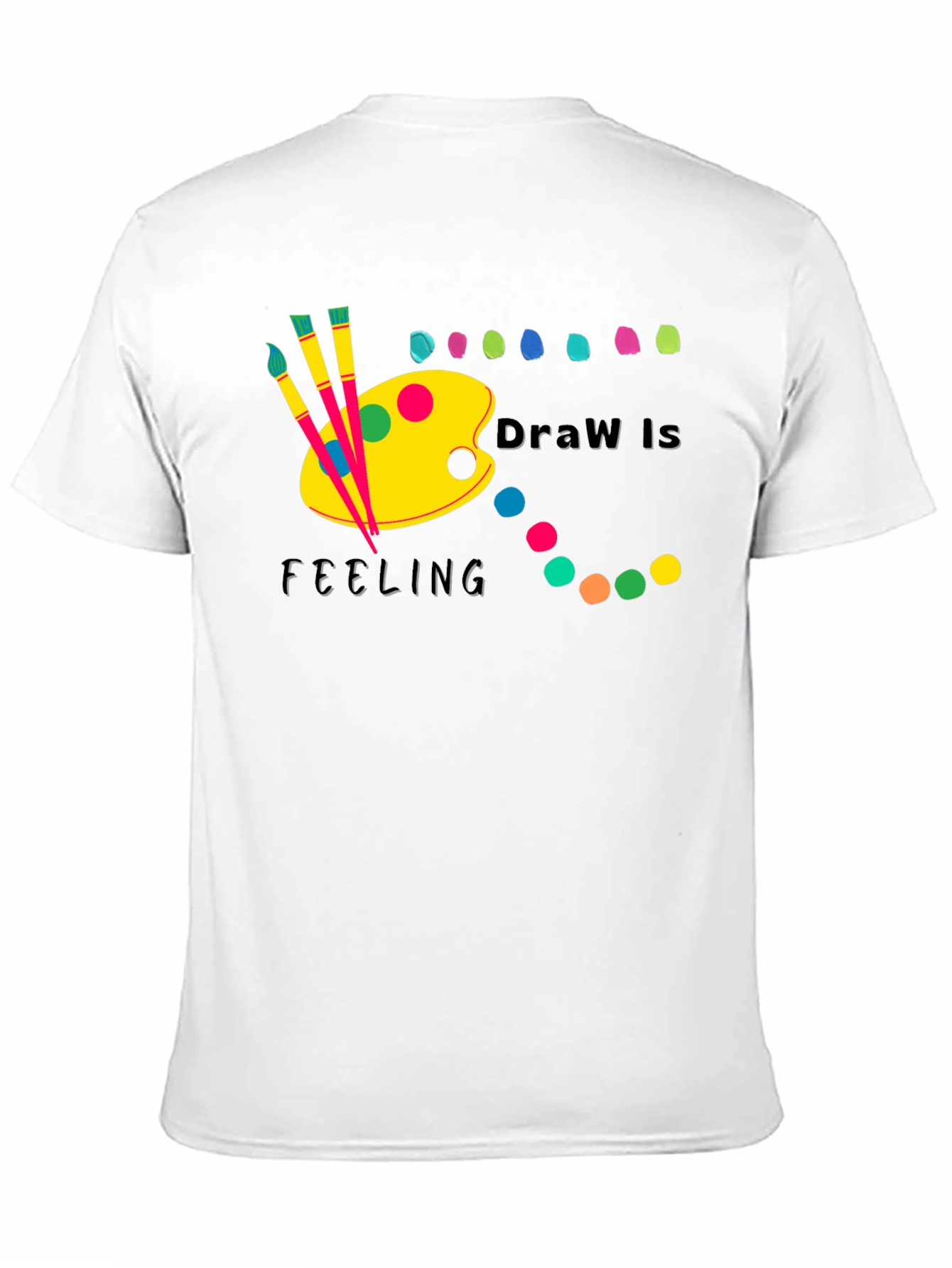 Draw Is Feeling Black T-Shirt
