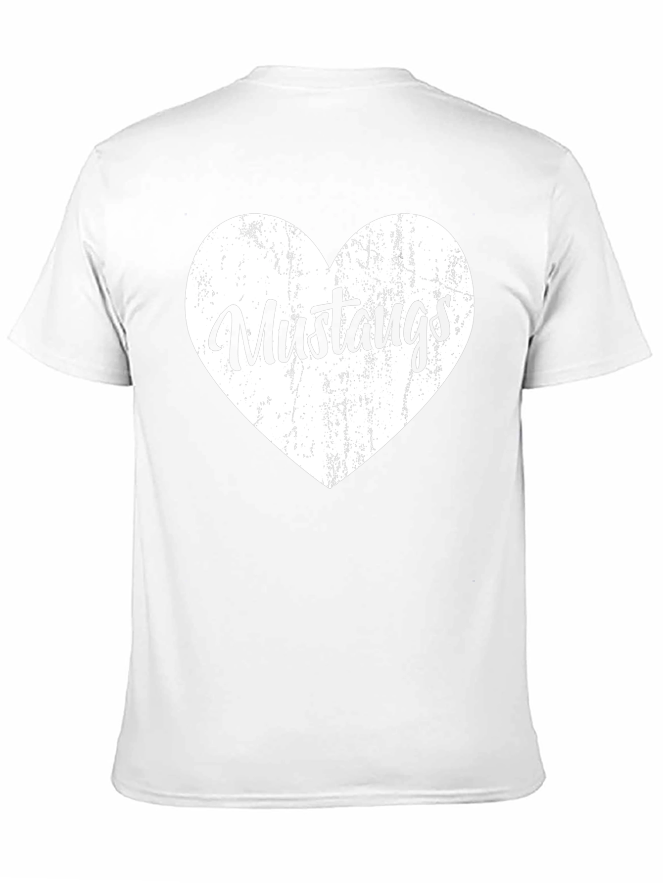 Mustangs Heart Graphic T-Shirt