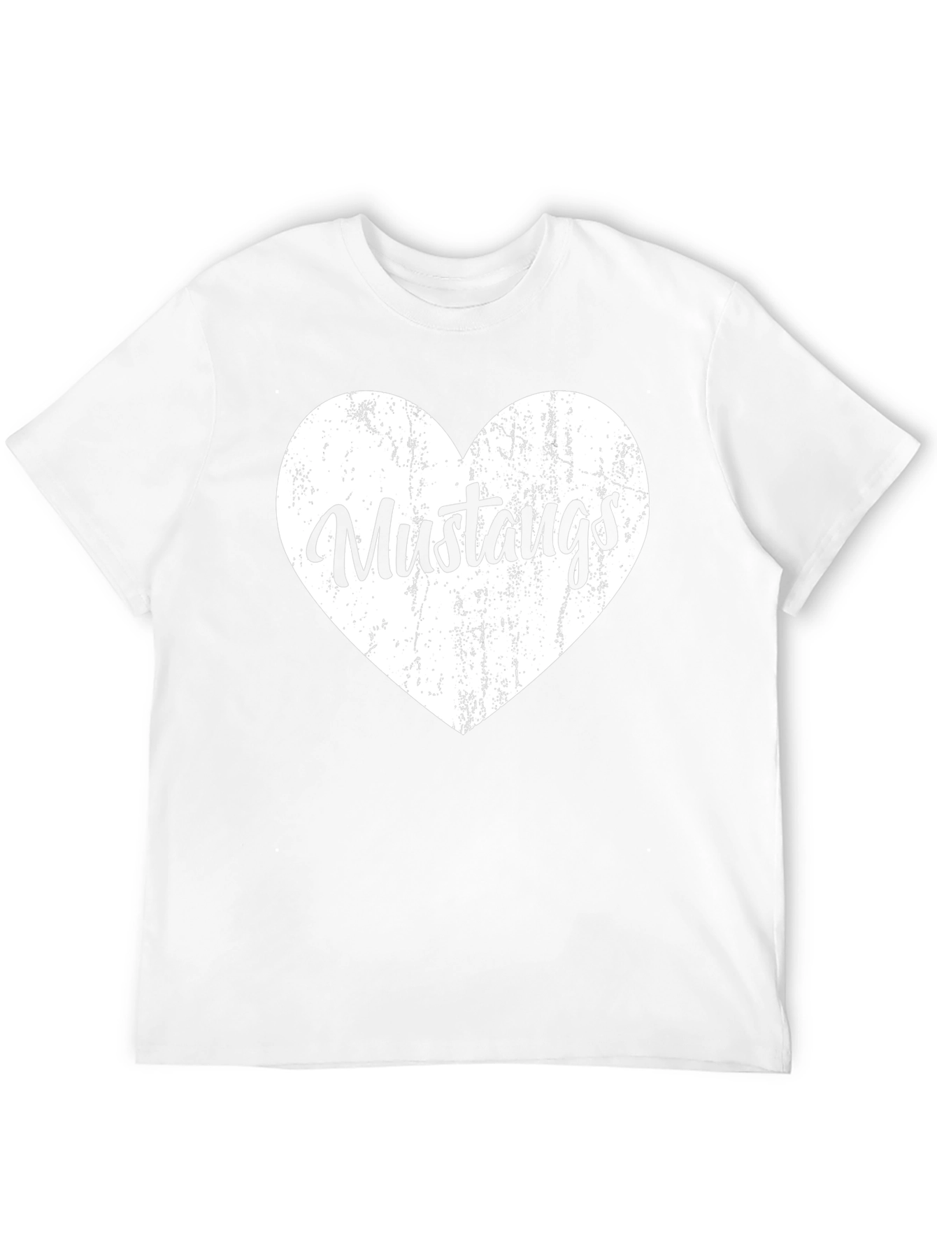 Mustangs Heart Graphic T-Shirt