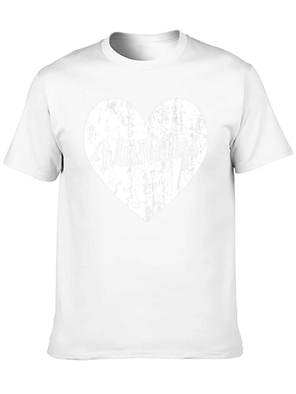 Mustangs Heart Graphic T-Shirt