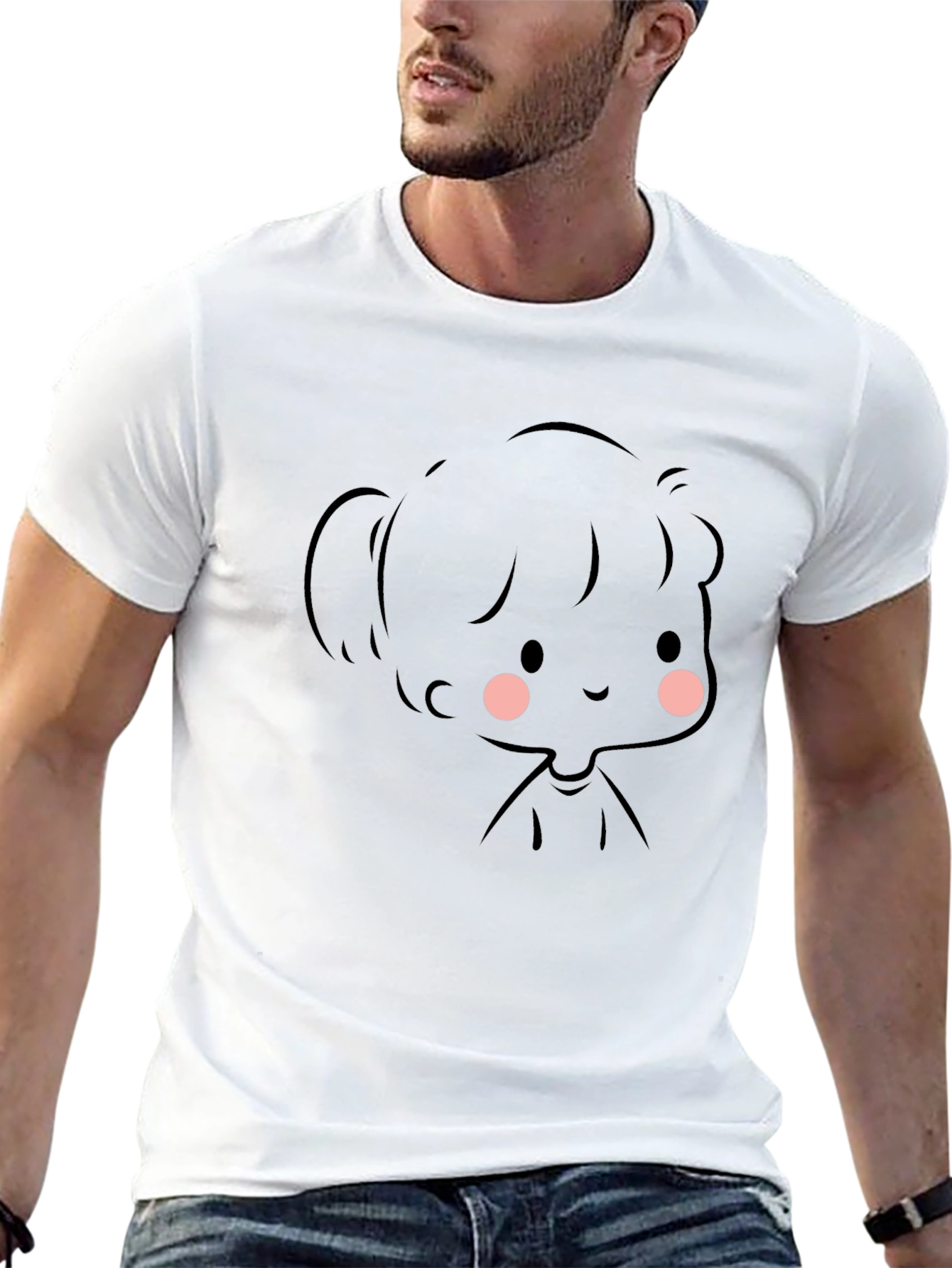 Cute Cartoon Graphic T-Shirt