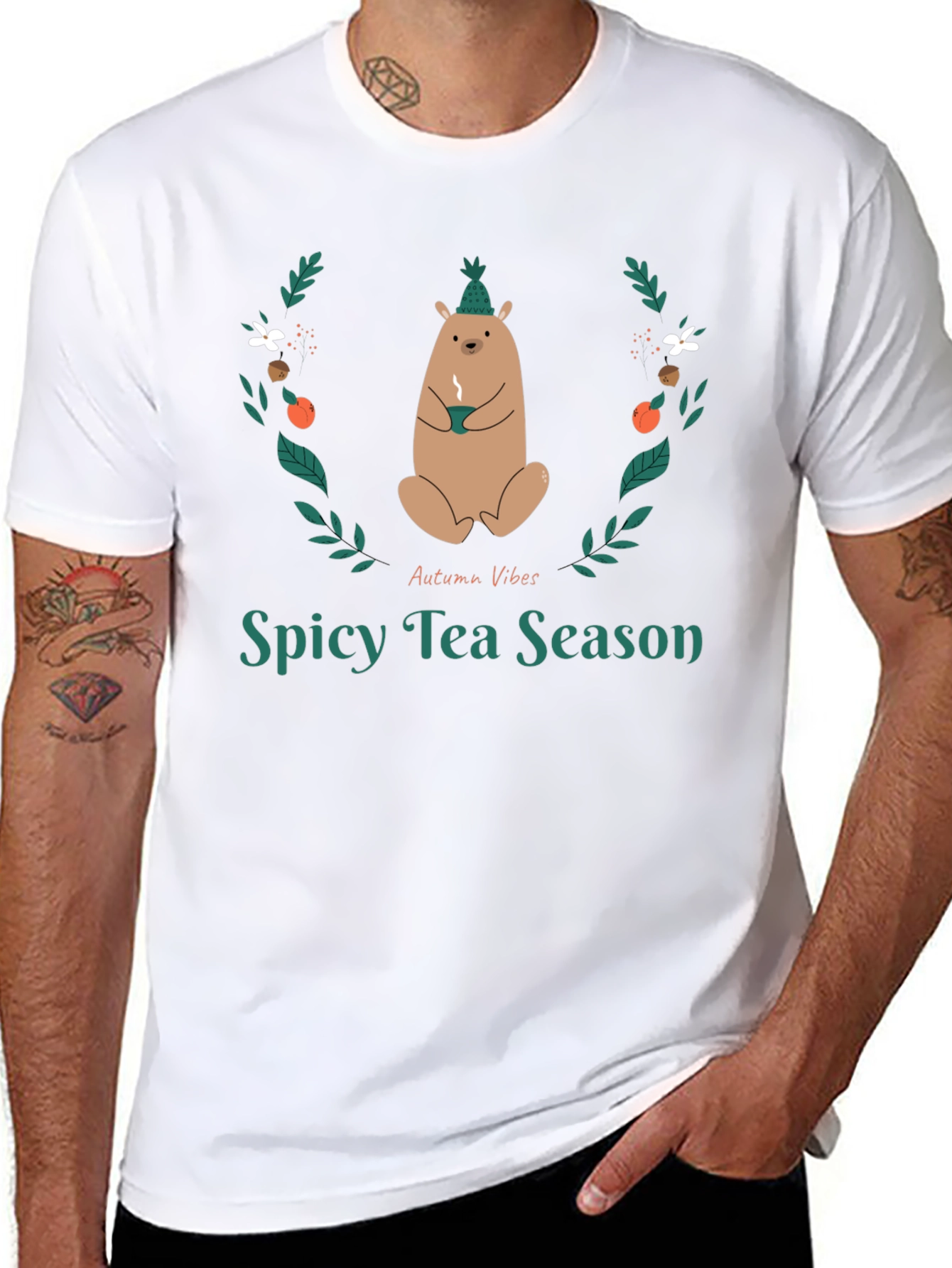 Spicy Tea Season Graphic Tee