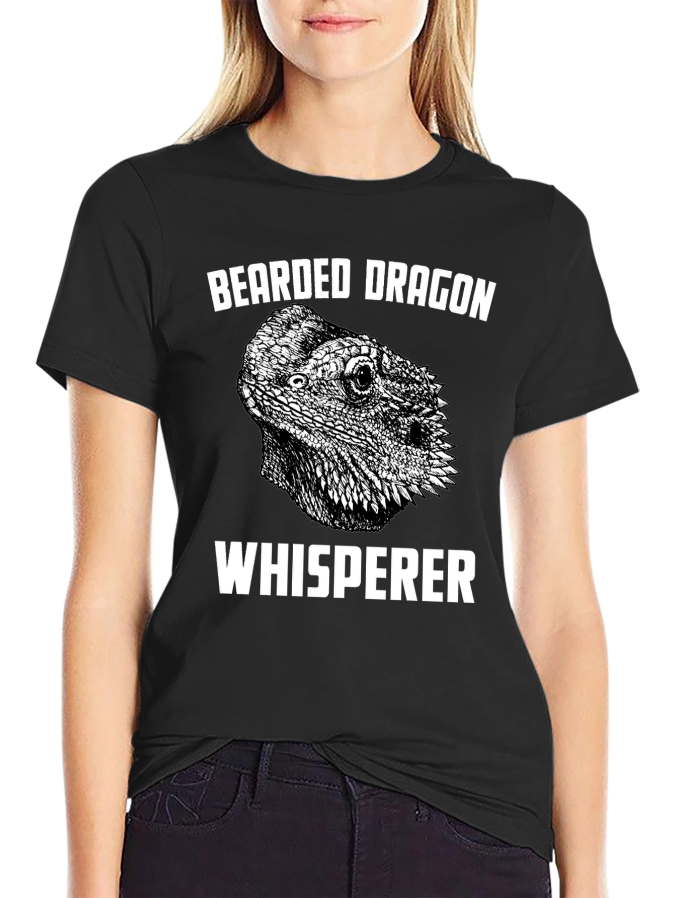 Bearded Dragon Whisperer Graphic T-Shirt