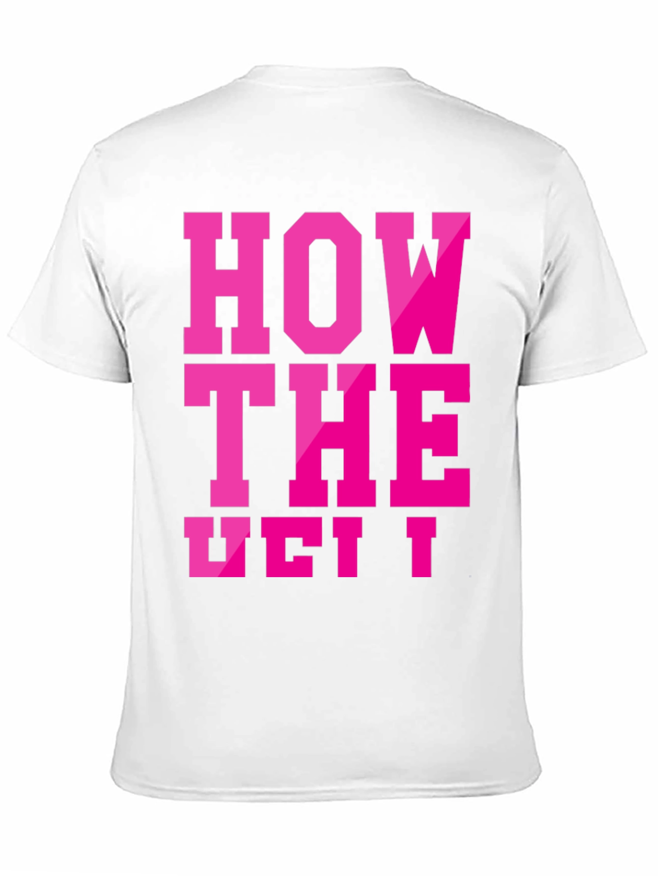 Humorous Slogan T-Shirt - How The Vet I