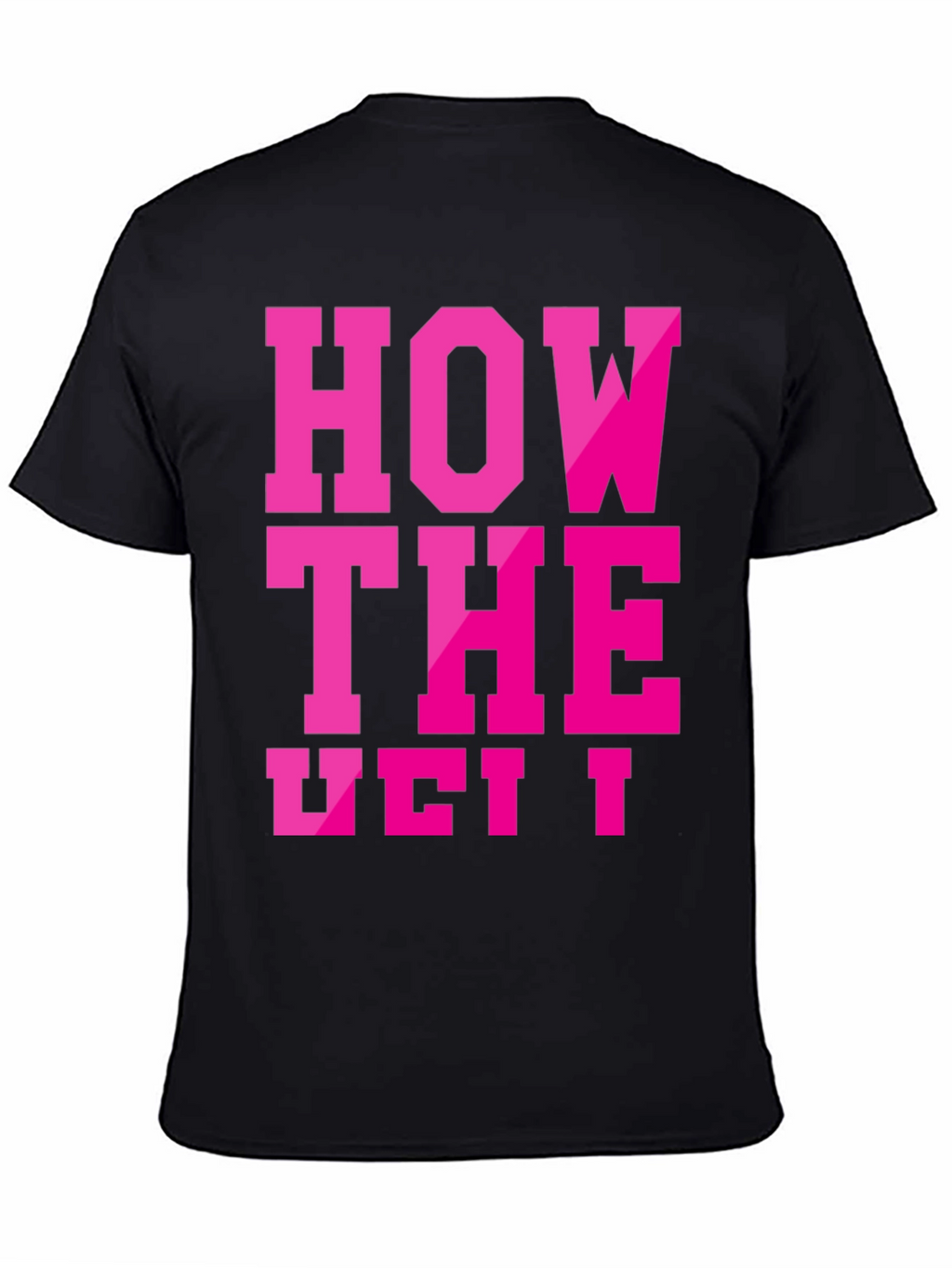 Humorous Slogan T-Shirt - How The Vet I
