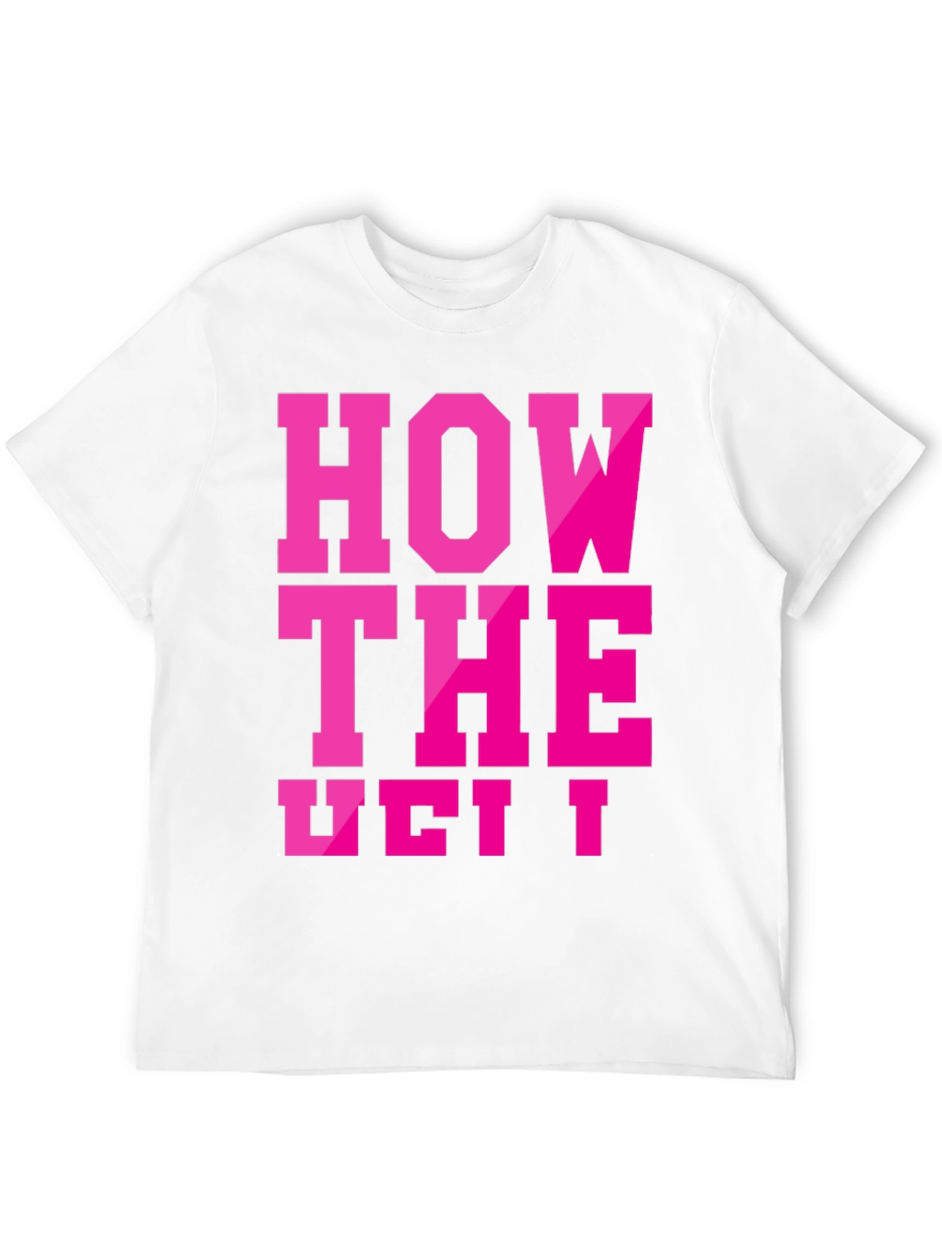 Humorous Slogan T-Shirt - How The Vet I