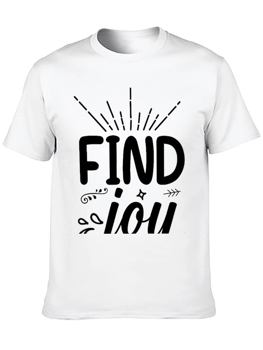 Find You Graphic T-Shirt - Black